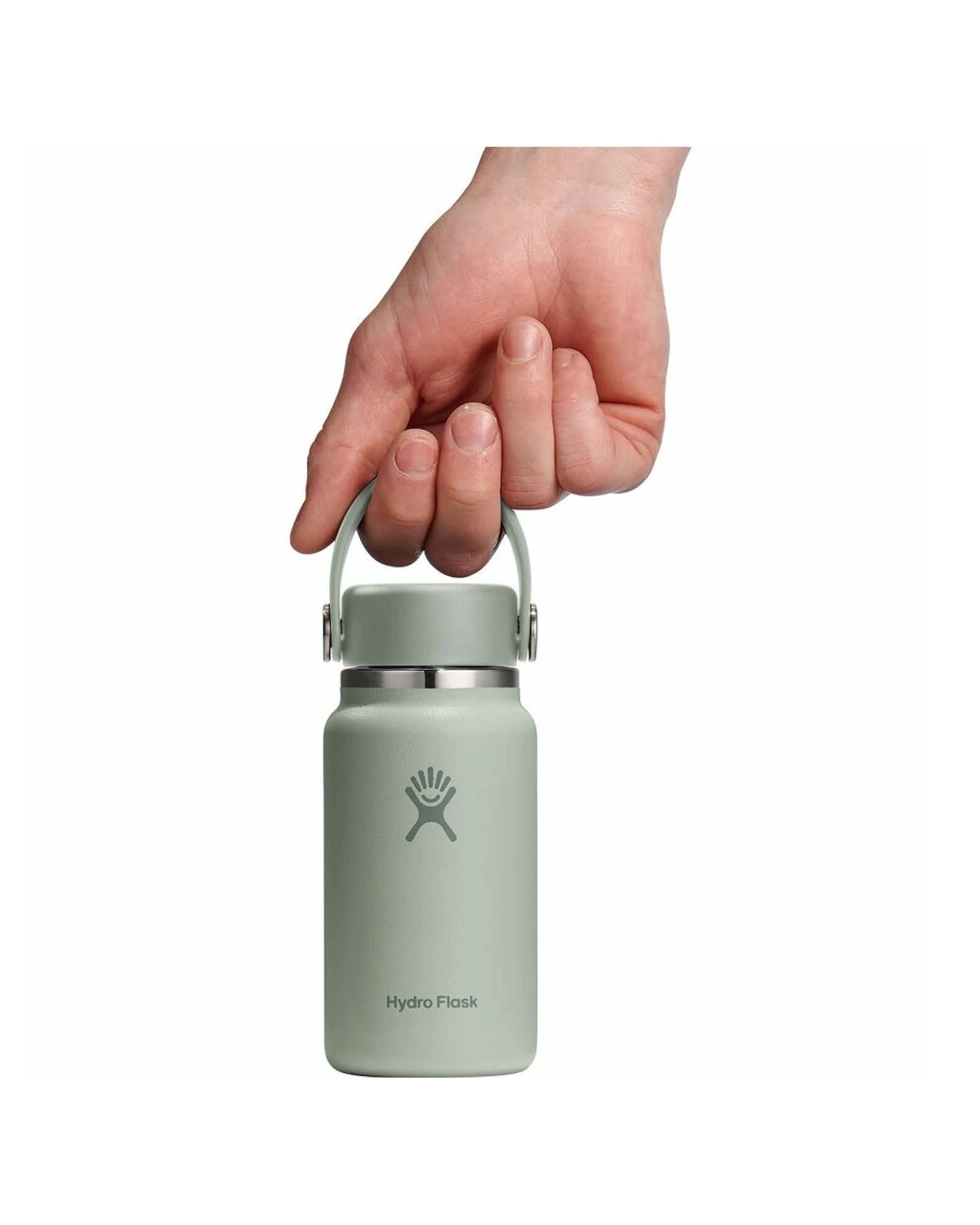 3 Hydro Flask Micro Bottle Double Wall Vacuum Insulated Leakproof Portable Agave 200ml - Green, 3 of 3