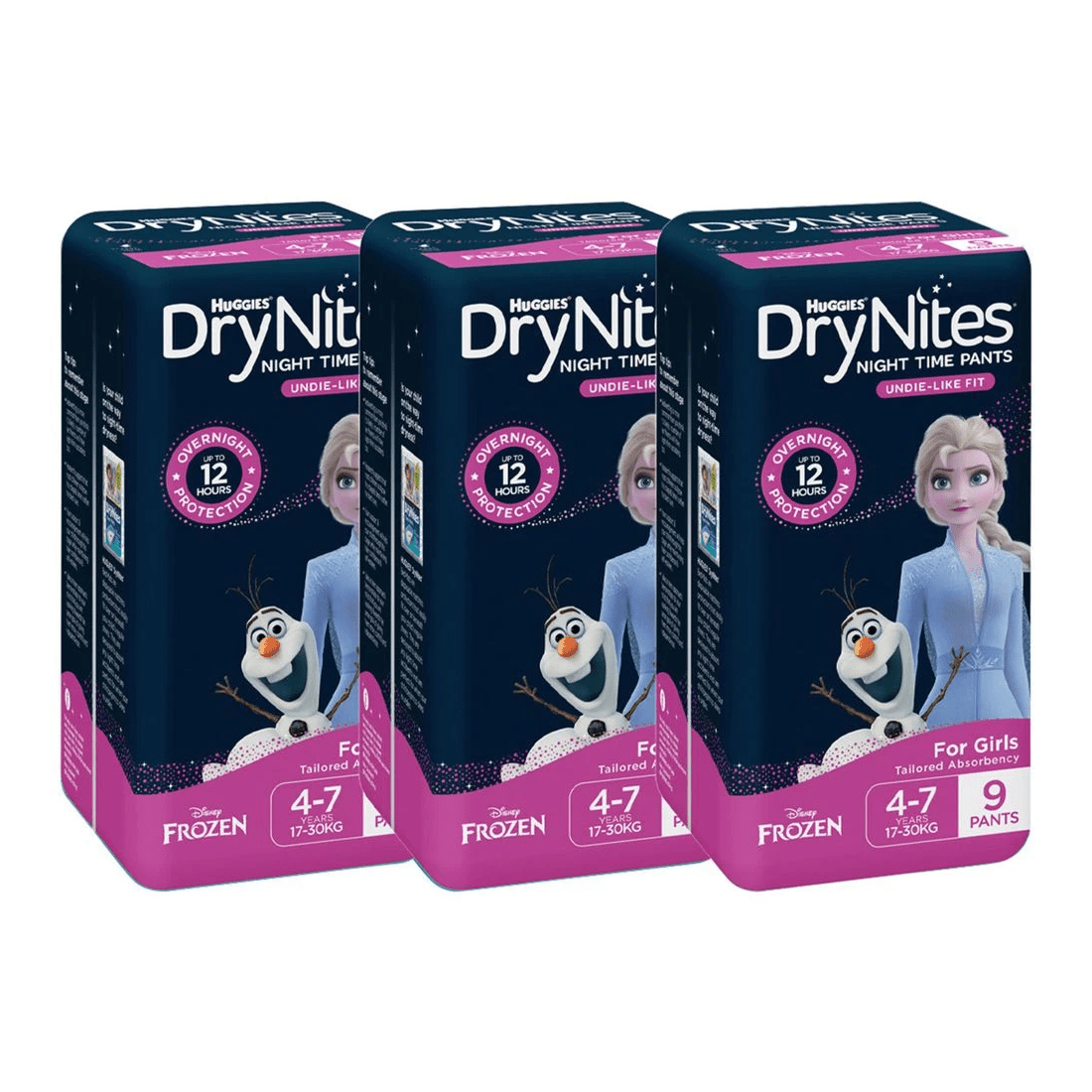 1 Huggies Pyjama Pants Size 4 Girl 27 Pack, 1 of 10