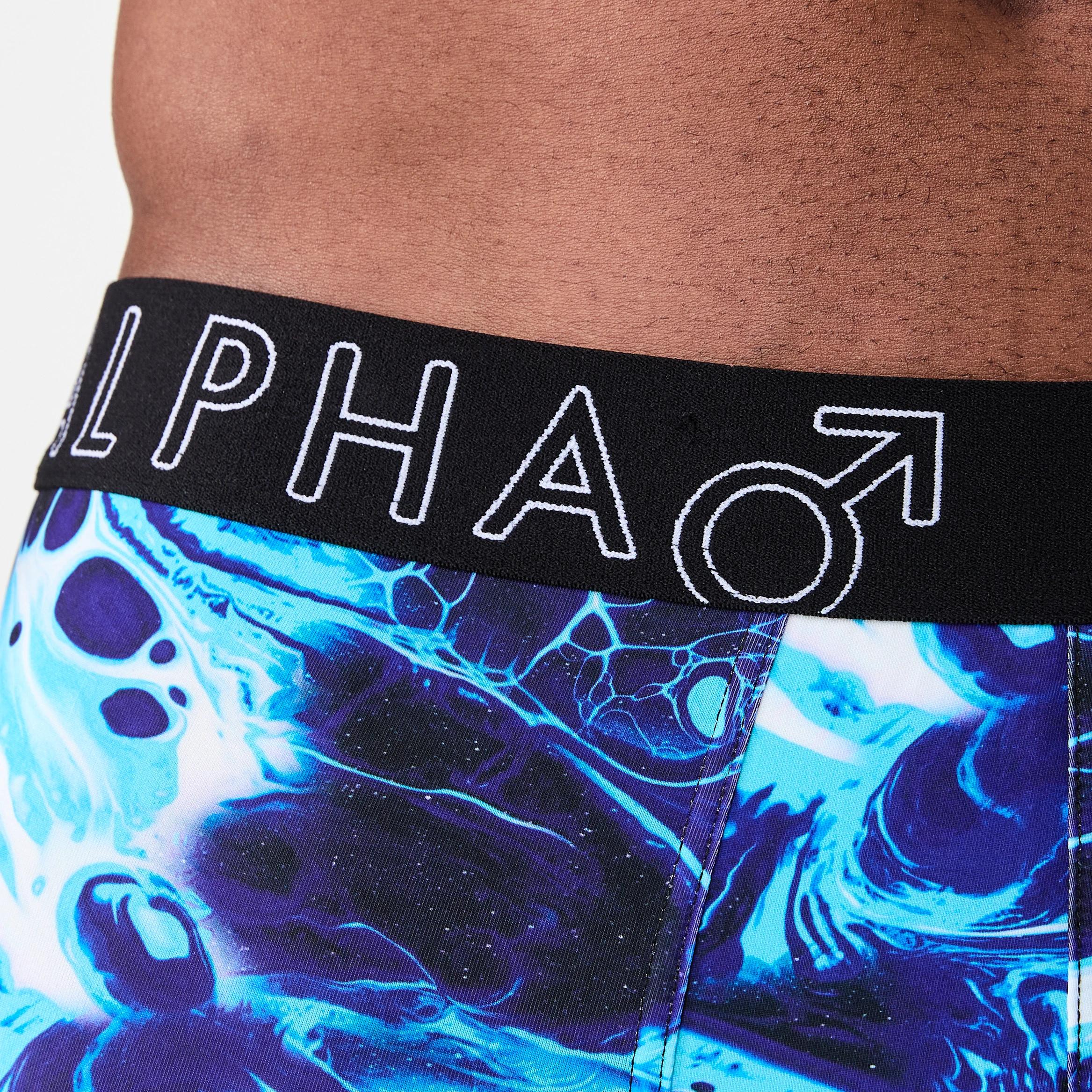 7 3 Pack Microfibre Trunks ABSTRACT OIL, 7 of 9