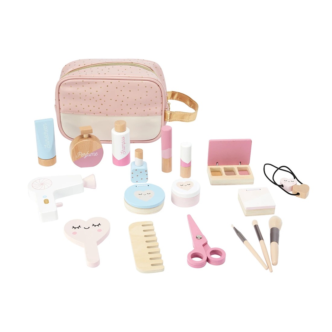 1 20 Piece Wooden Beauty Set, 1 of 10