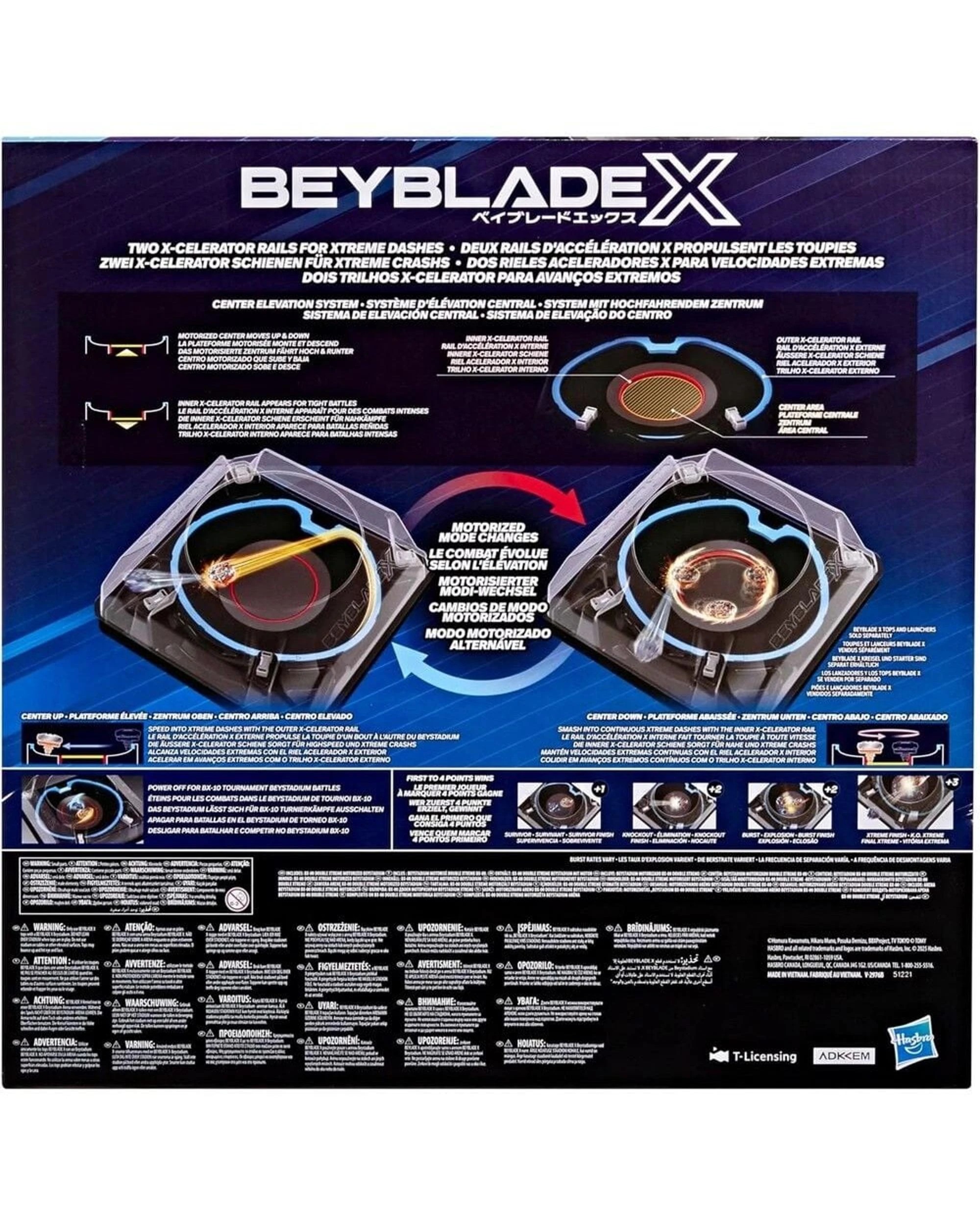 3 Beyblade X BX-00 Double Extreme Motorised Battle Stadium, 3 of 3