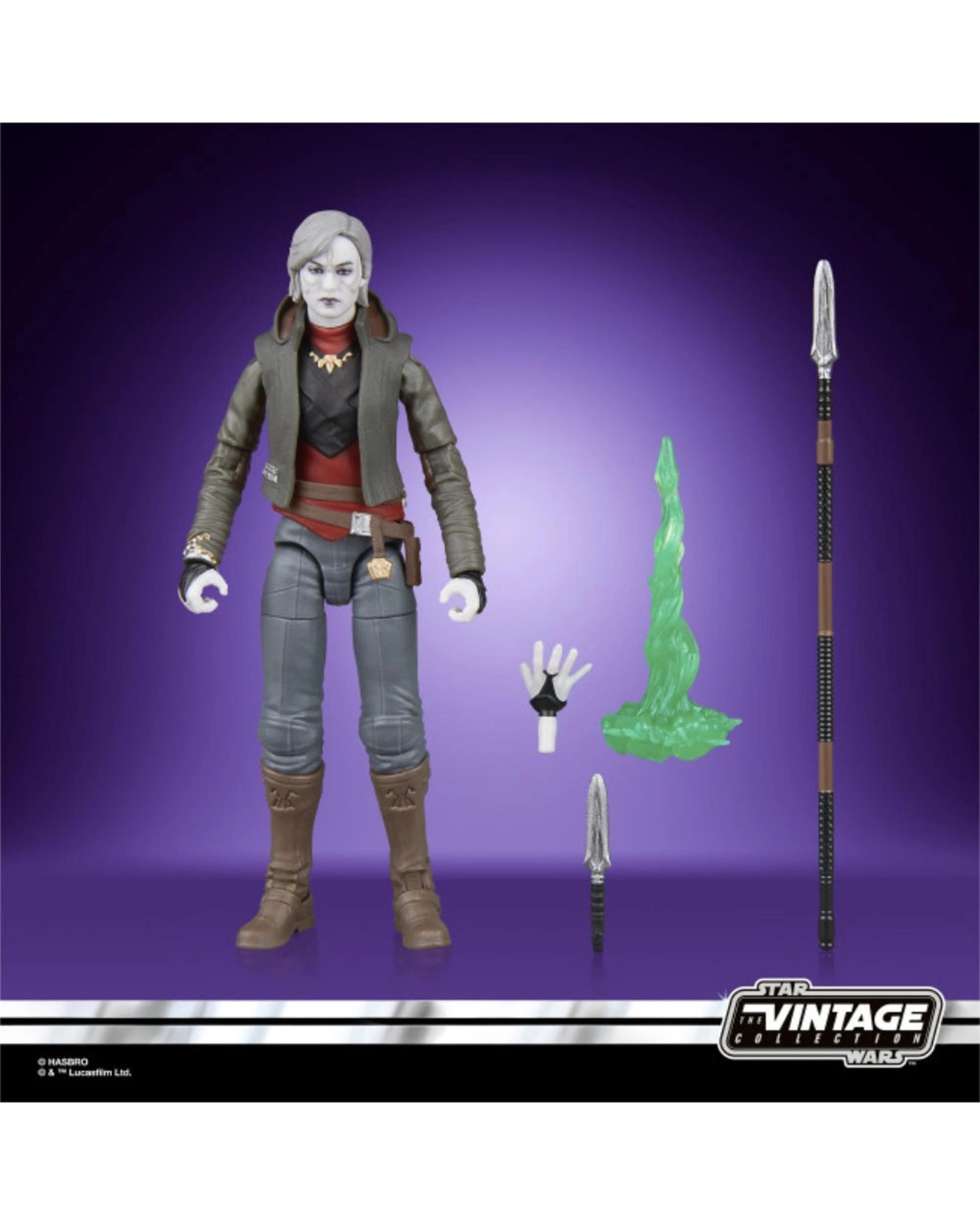 8 Star Wars The Vintage Collection: Jedi Survivor Nightsister Merrin Action Figure, 8 of 8