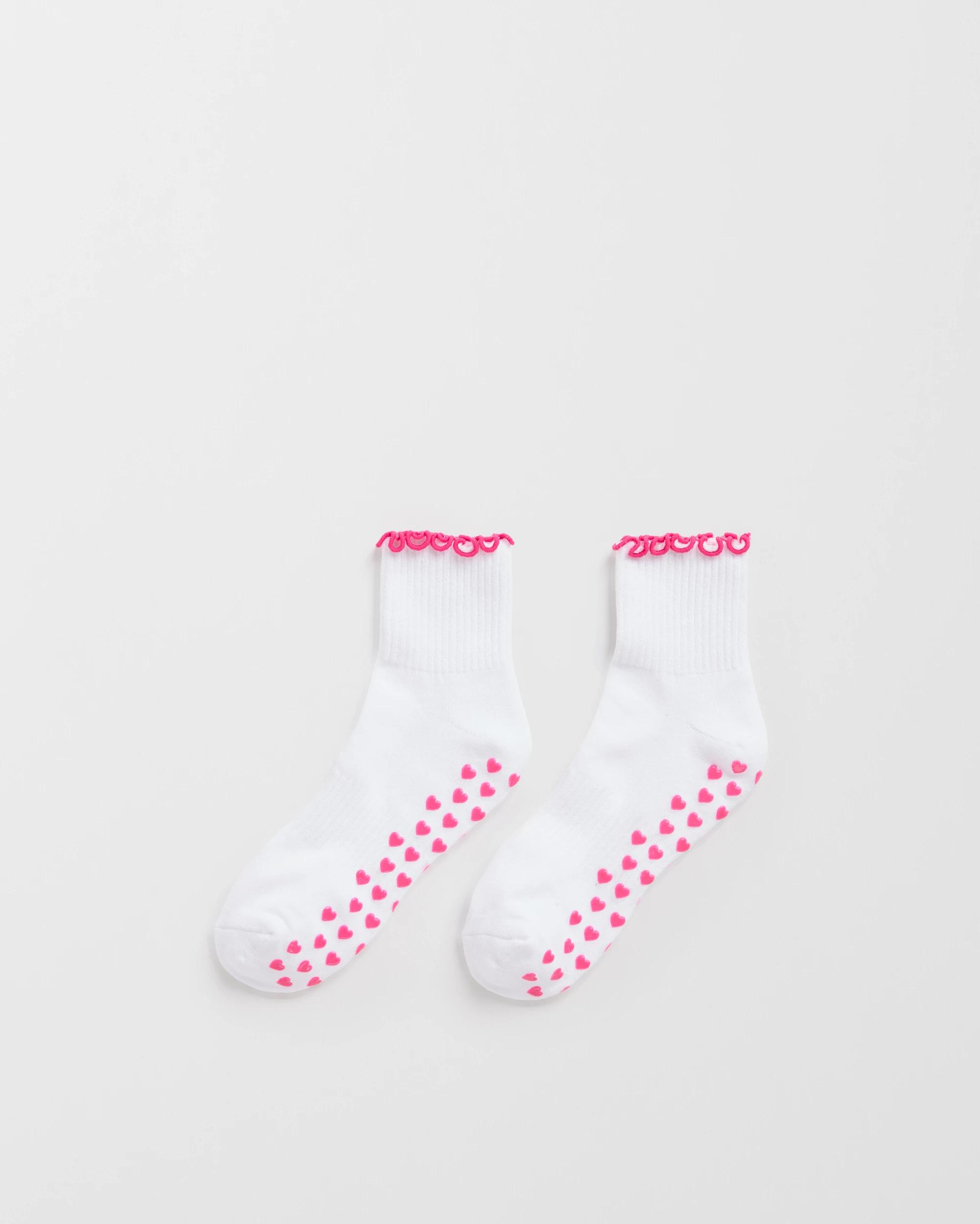 1 Target Active Australian Cotton Blend 1/4 Crew Yoga Socks , 1 of 3