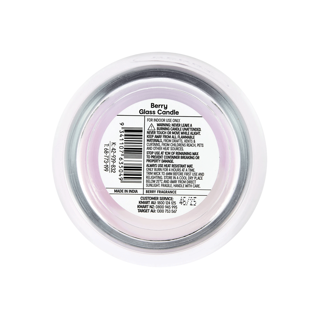 5 Forest Berries Fragrant Candle in Glass, 5 of 5