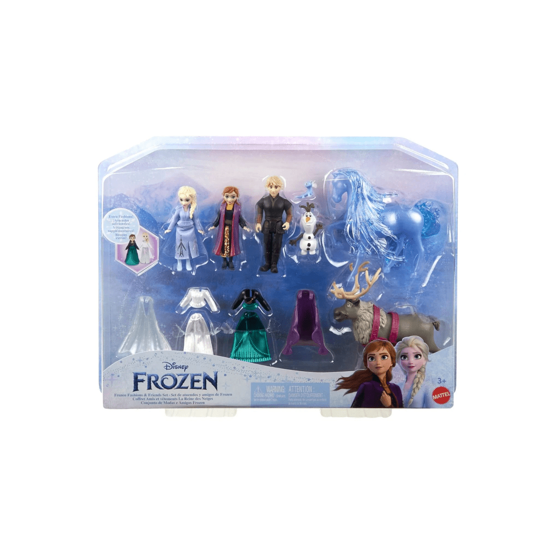 1 Disney Frozen Fashions & Friends Set - Blue, 1 of 3
