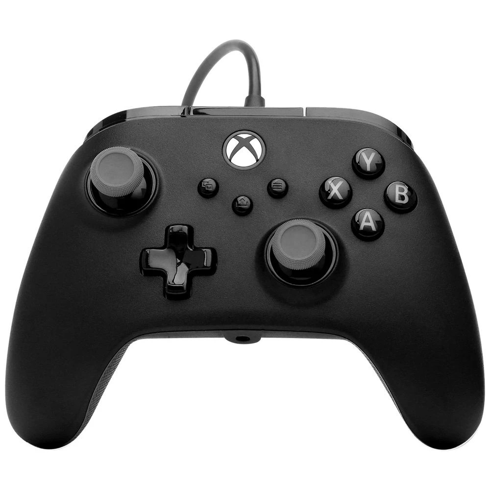 1 PowerA Advantage Plus Wired Xbox Controller Black, 1 of 7