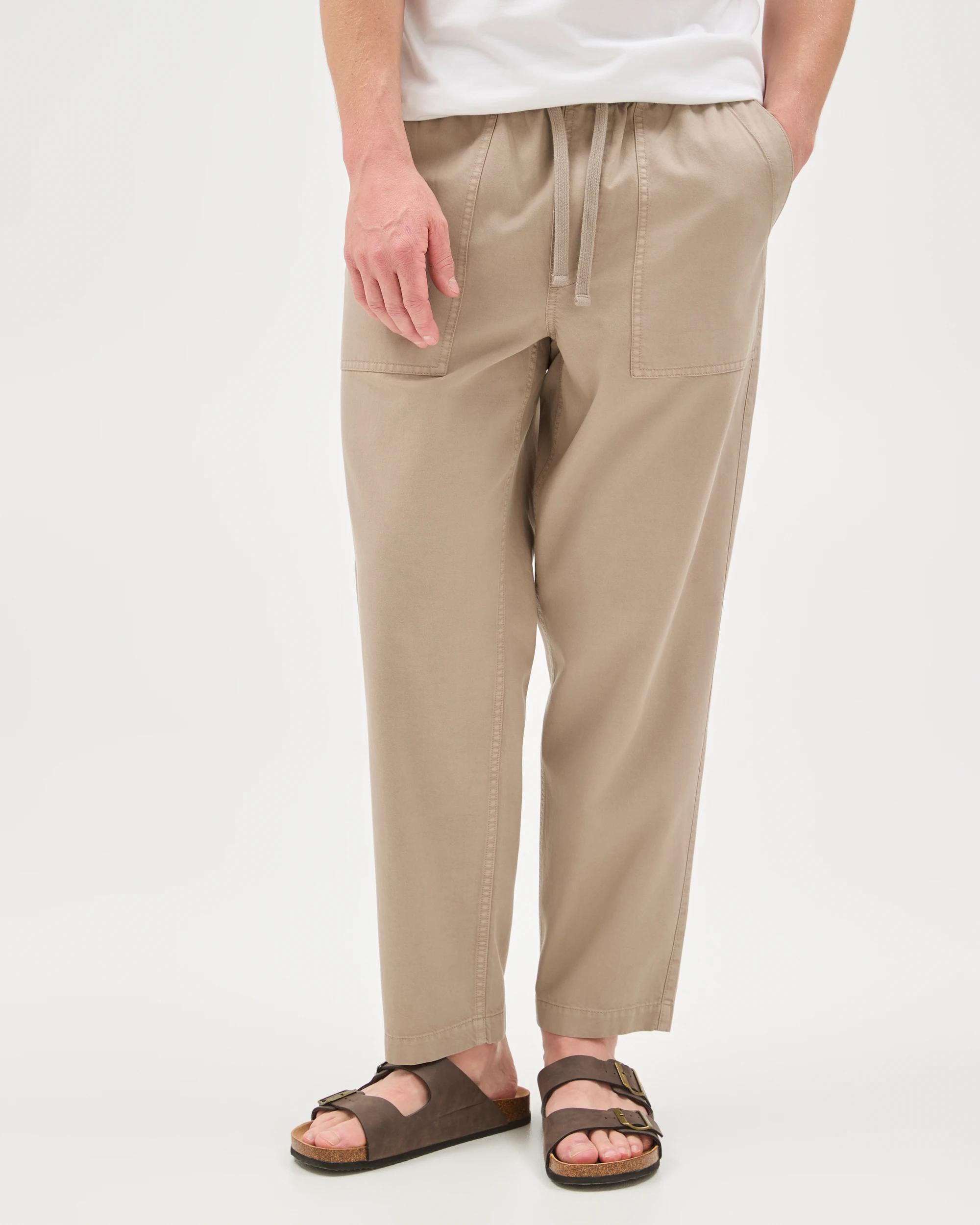 5 Target Man Elastic Waist Beach Pants ELEPHANT SKIN, 5 of 7