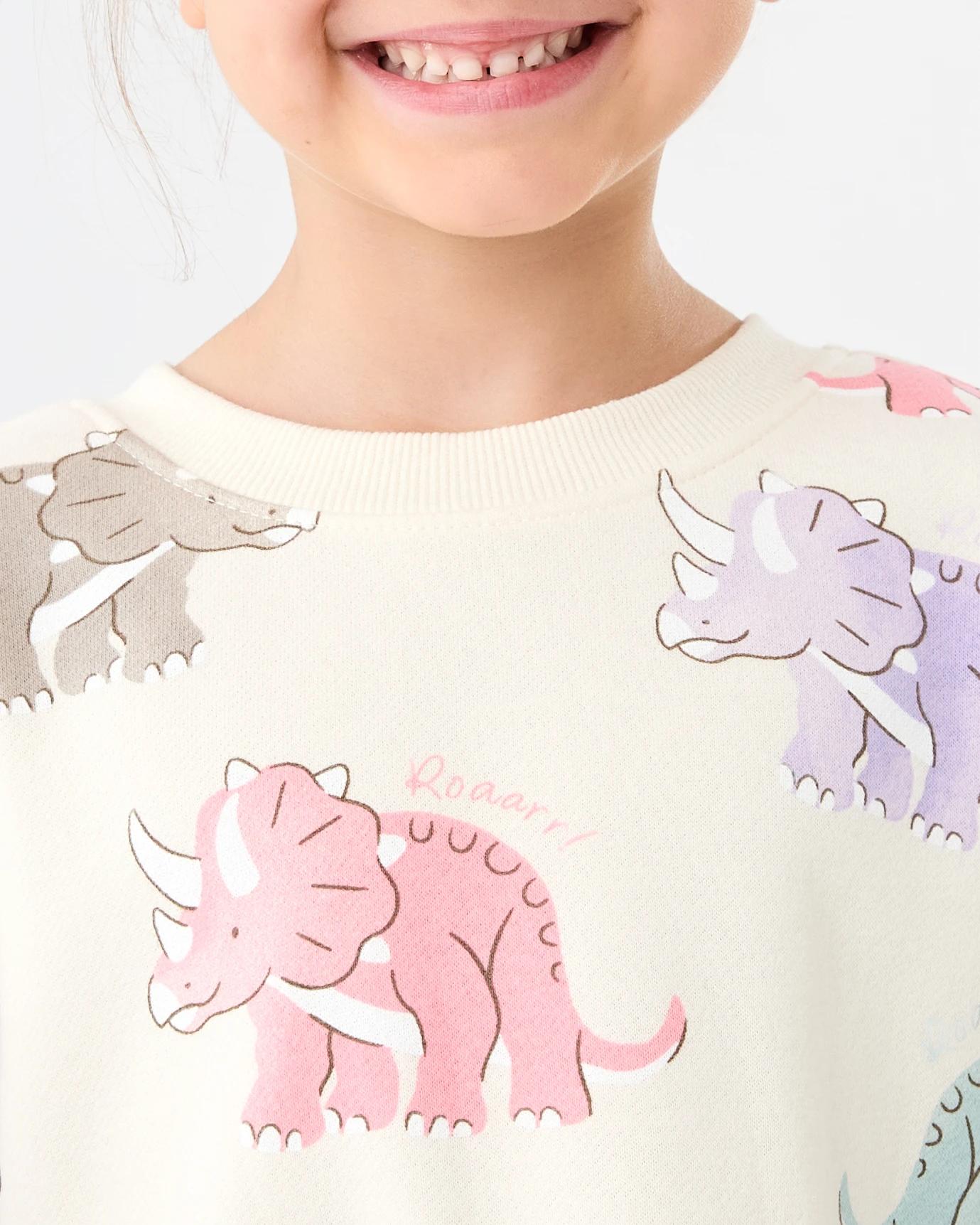 3 Fleece Dress Bge Dino, 3 of 8