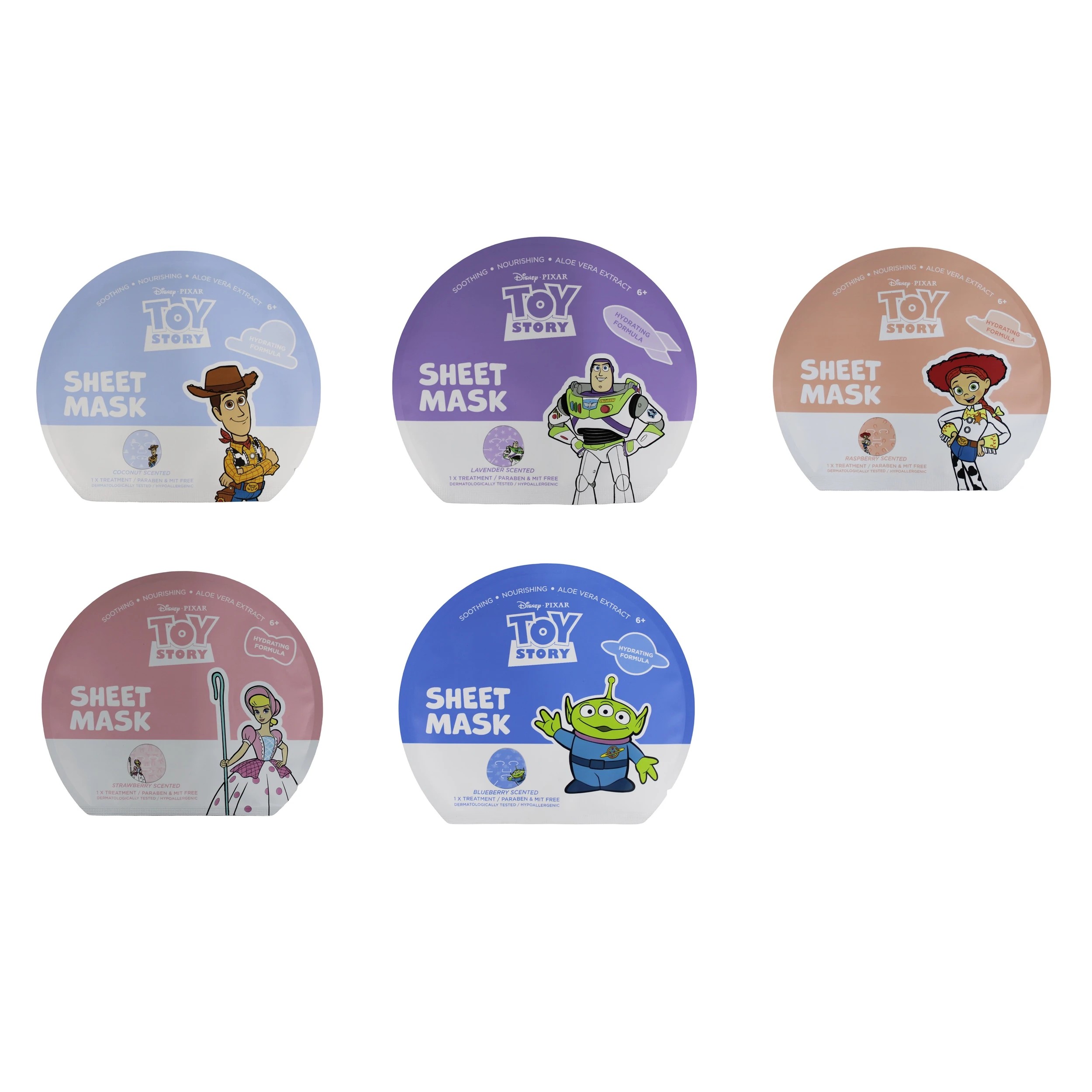 2 Disney Pixar Toy Story 5 Piece Sheet Mask Set, 2 of 4