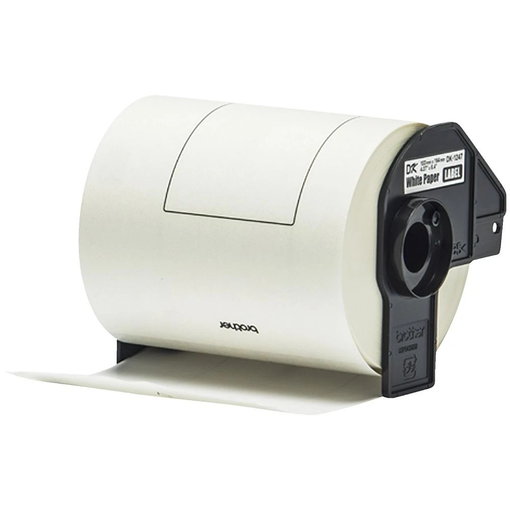 3 Brother DK 11247 Labels Shipping 103 x 164mm Black on White, 3 of 3