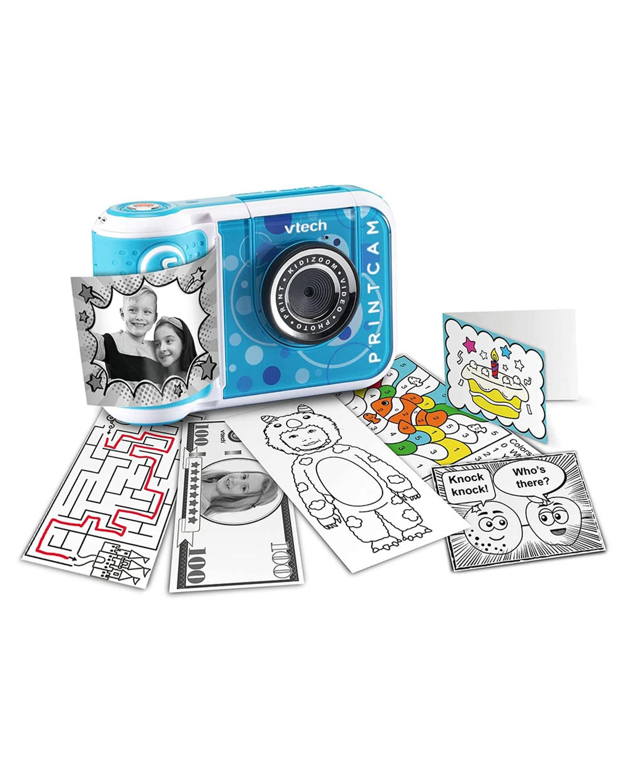 2 VTech Electronics VTech KidiZoom PrintCam Blue, 2 of 7