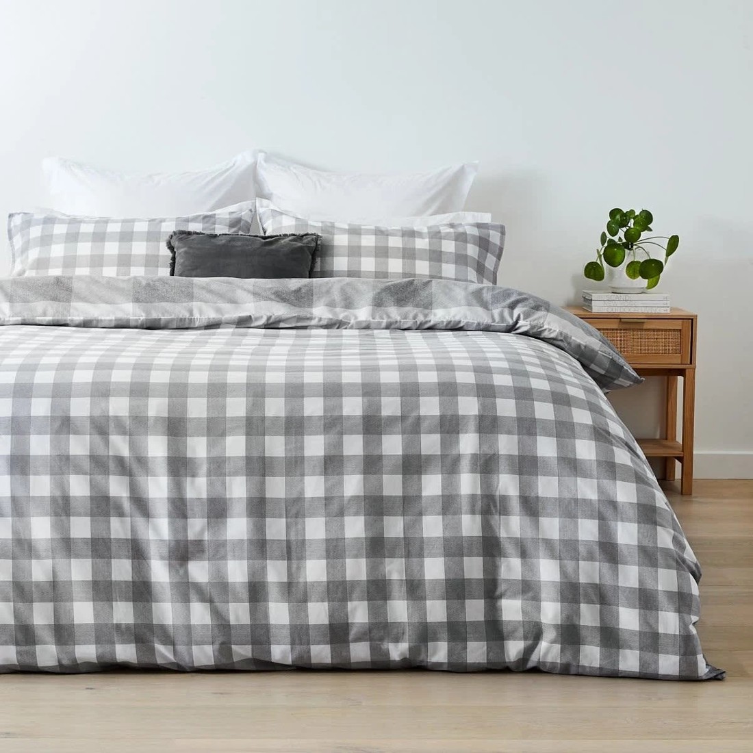 2 Asher Cotton Rich Reversible Quilt Cover Set - King Bed, 2 of 6