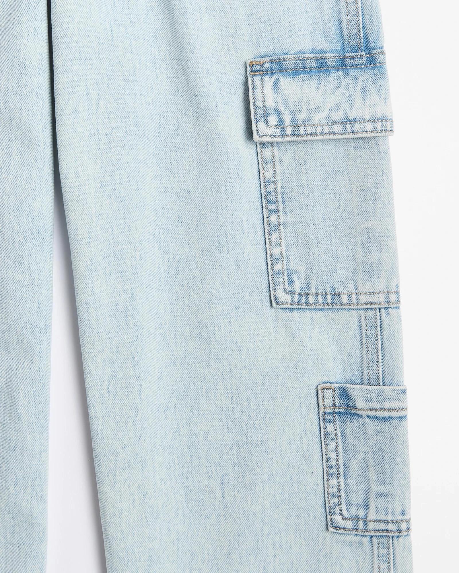 2 Target Cargo Denim Jeans LIGHT BLUE, 2 of 3