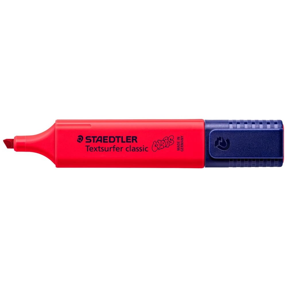 2 Staedtler Textsurfer Highlighter True Red, 2 of 8