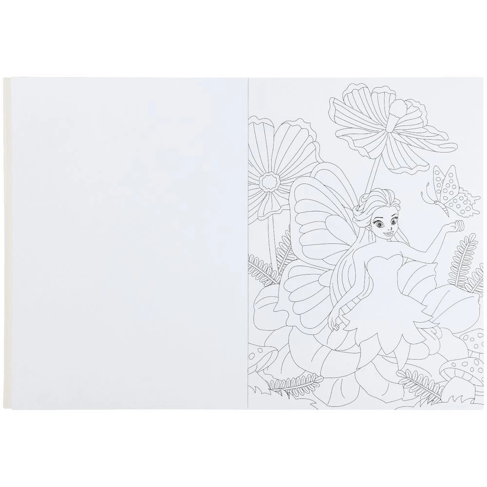 2 Studymate A4 Colouring Book Fairy Garden, 2 of 3