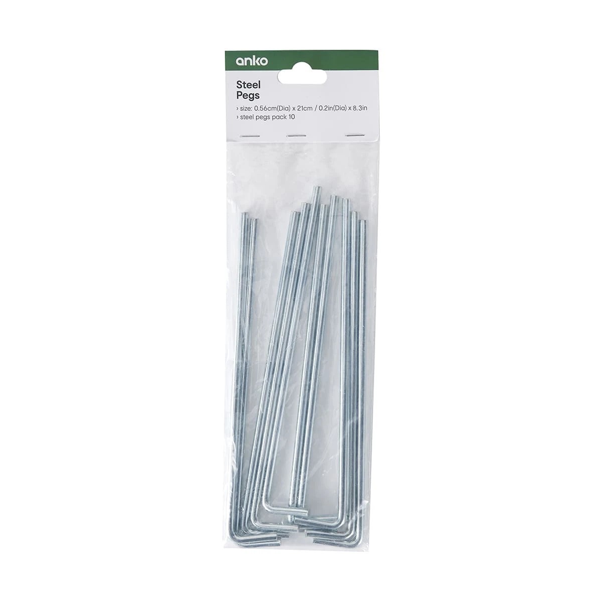 6 Steel Pegs, 6 of 6