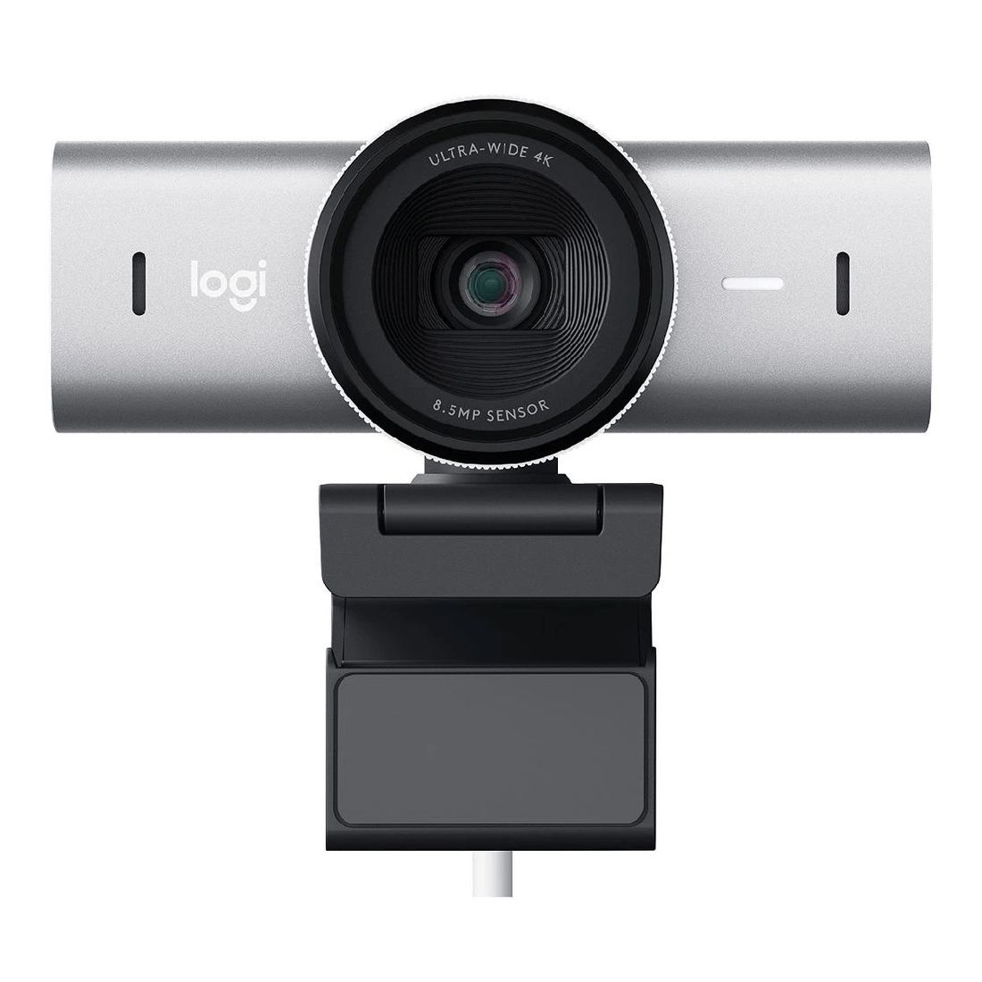 1 Logitech MX Brio 4K Webcam Pale Grey, 1 of 8