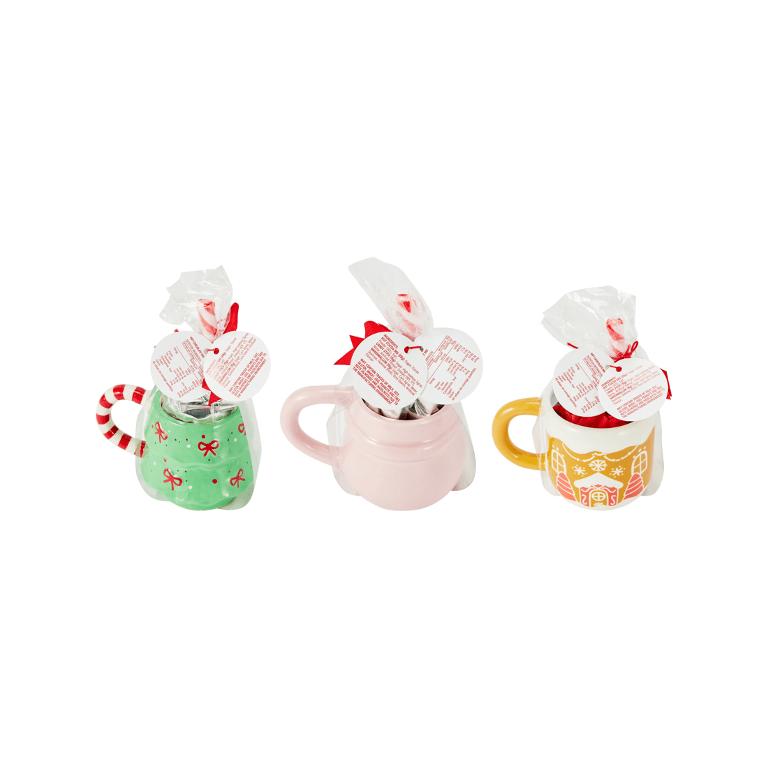 5 Hot Chocolate Ceramic Mug Gift Set 50g - Assorted, 5 of 5
