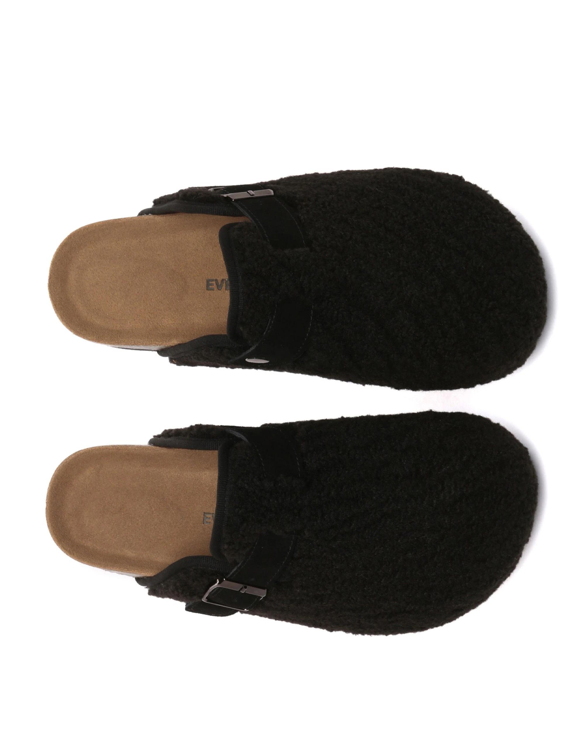 5 Everau Womens Greta Slides BLACK, 5 of 5