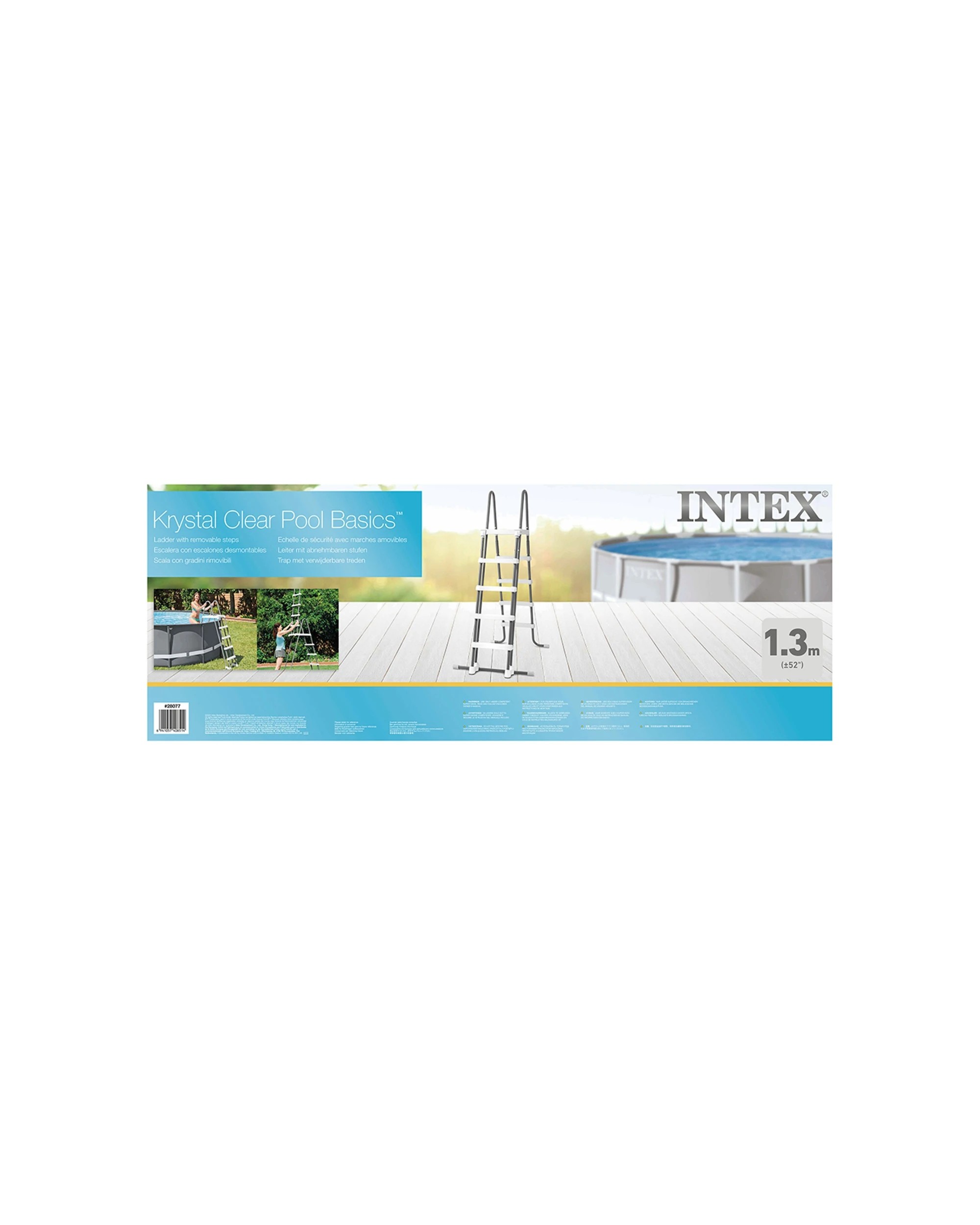 2 Intex Deluxe Ladder For Above Ground Swimming Pool - Multi, 2 of 2