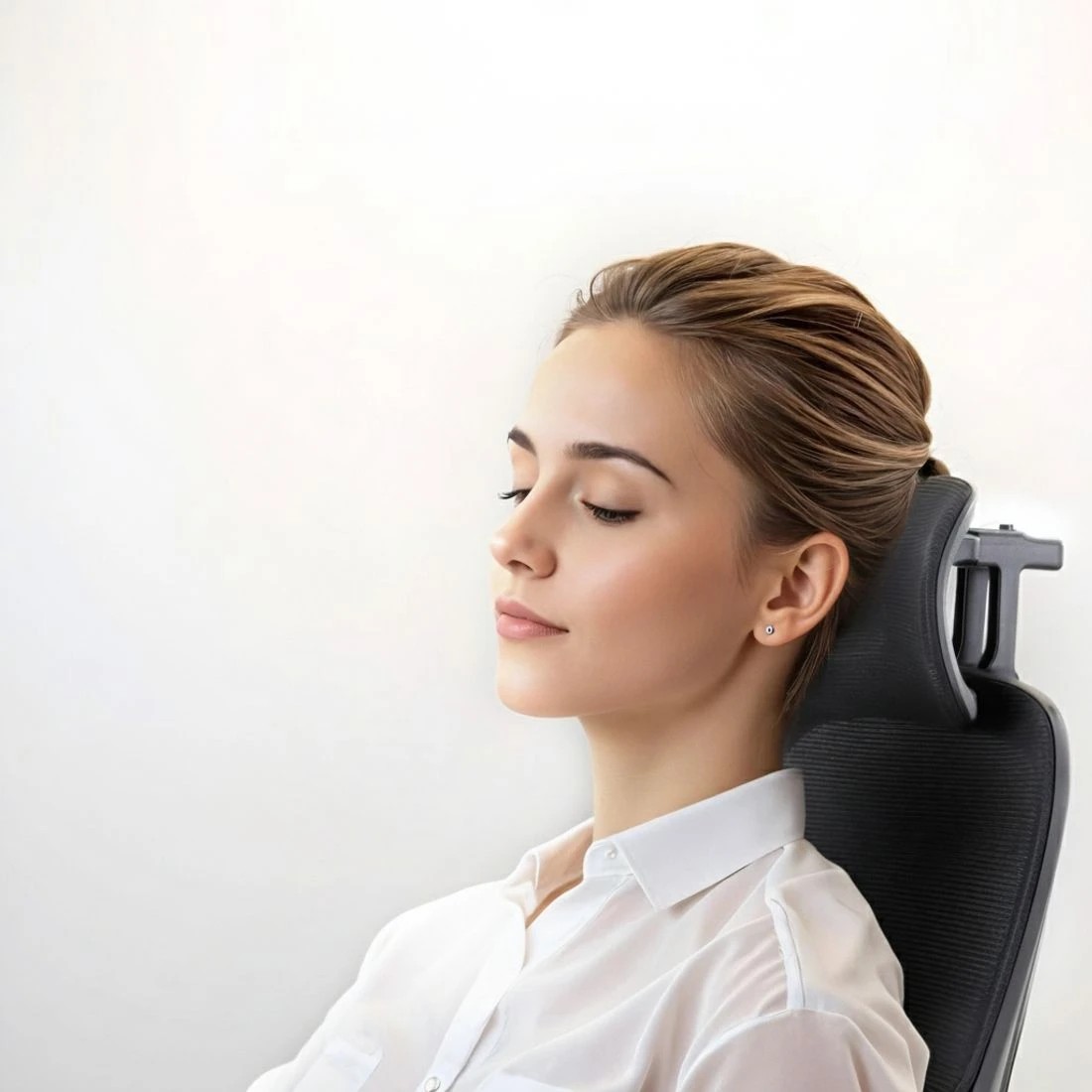 3 Artiss Ergonomic Office Chair Mesh Chairs - Black, 3 of 5