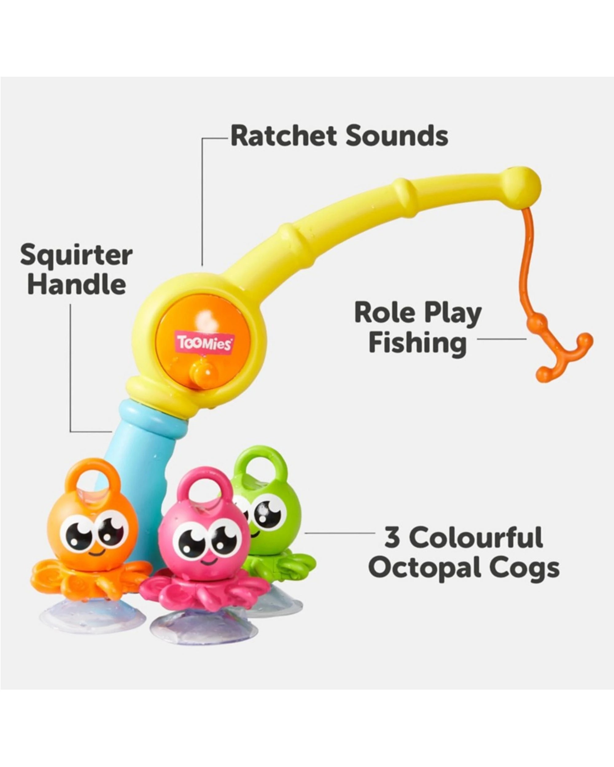 2 TOMY 3 In 1 Fishing Frenzy, 2 of 6