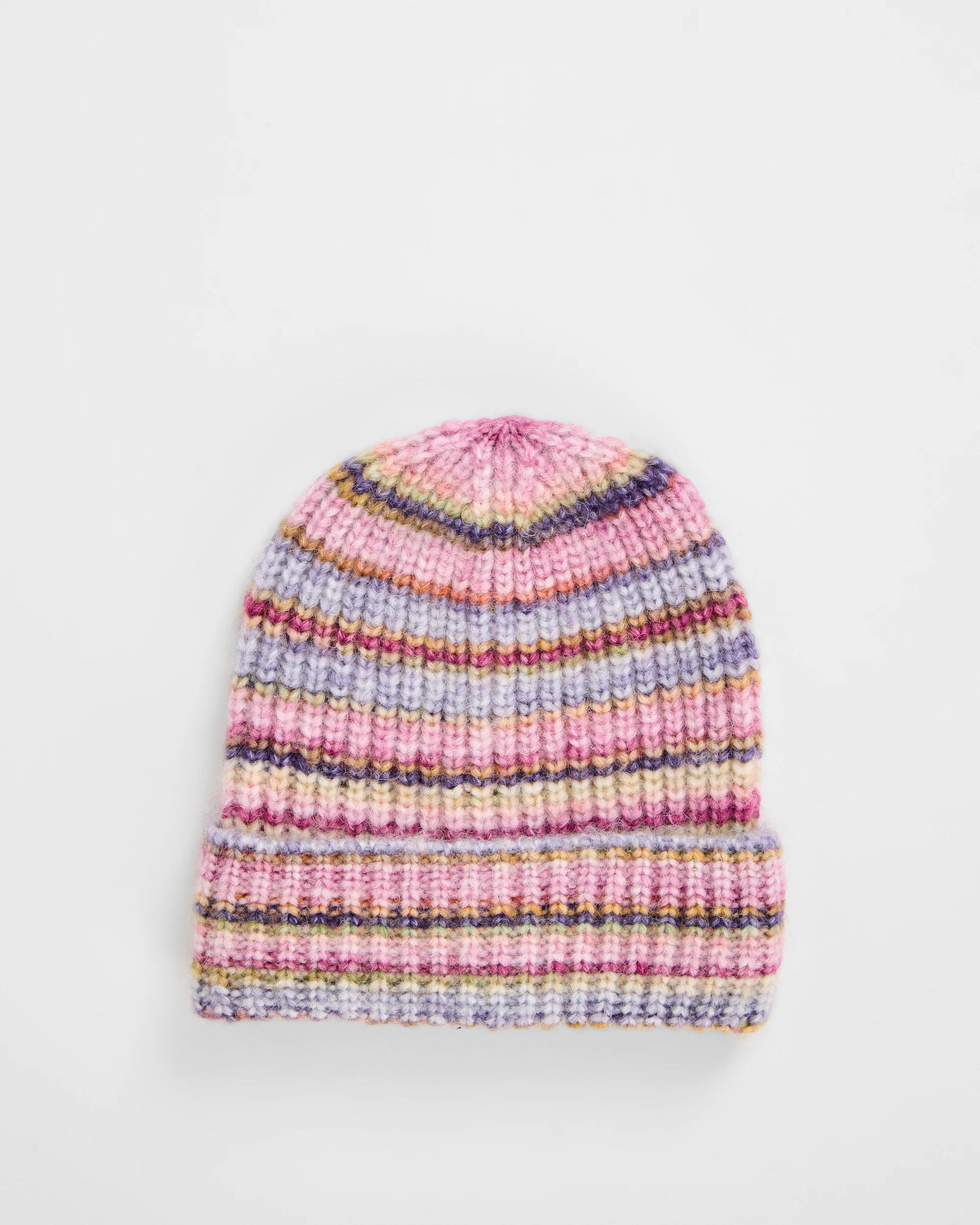 1 Target Kids Space Dye Rib Knit Beanie MULTI, 1 of 1
