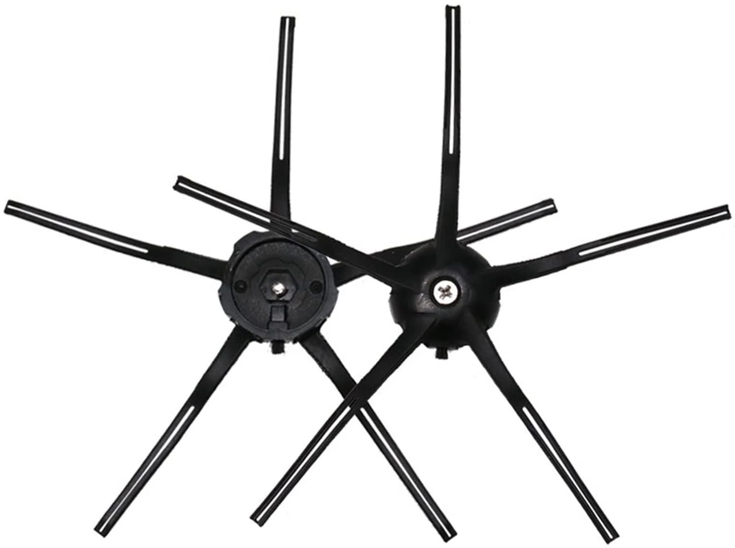 1 Hygieia 2pk Side Brushes For Roborock S7 S6 S5 Mi E32 E20 Robot Vacuums - Black, 1 of 4