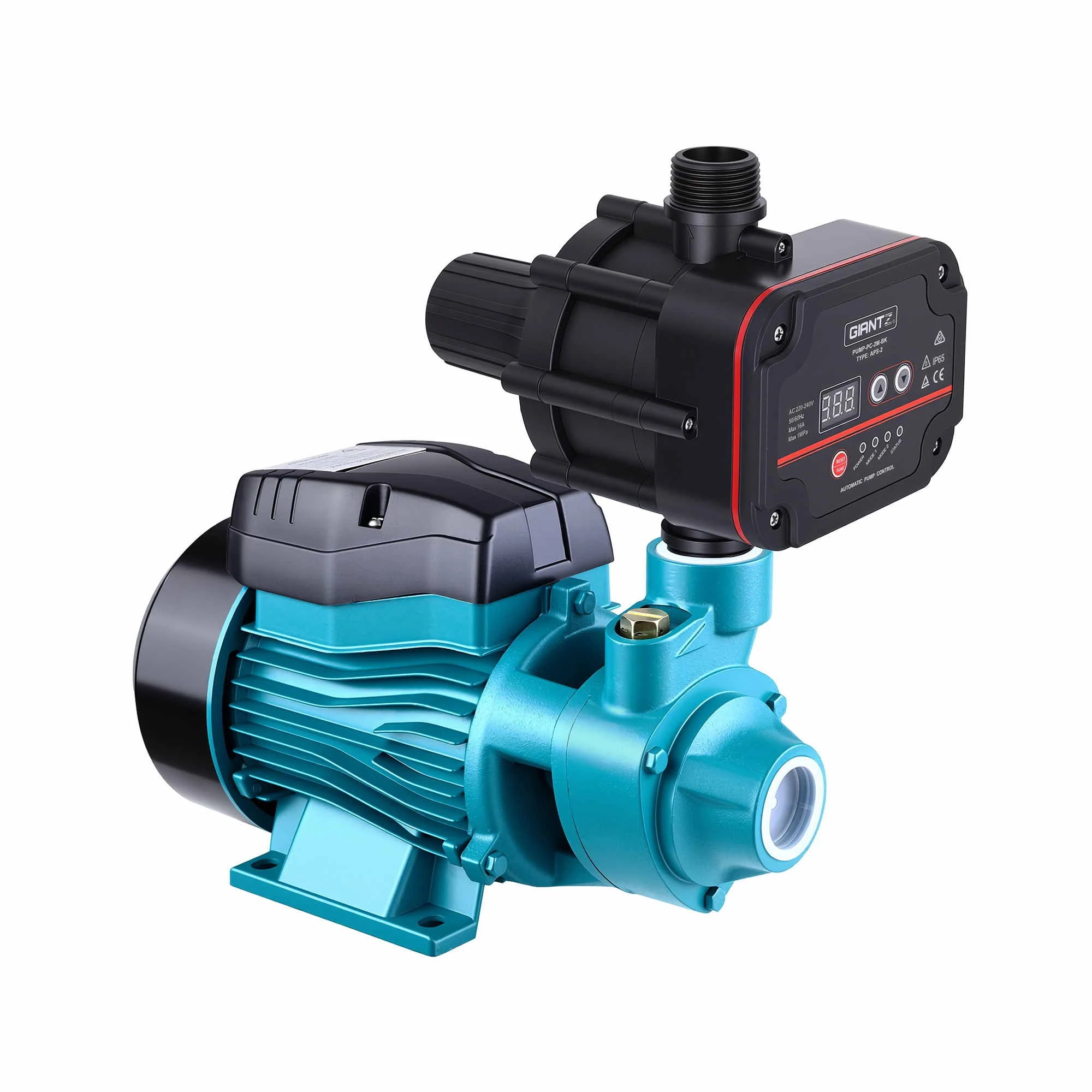 1 Giantz Peripheral Water Pump Automatic Controller Clean Garden Rain Tank 0.5HP - Multi, 1 of 9