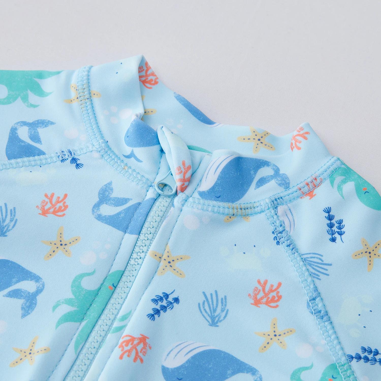4 Big Softies 2pc Swimsuit & Hat, Whale BLUE WHALE, 4 of 6