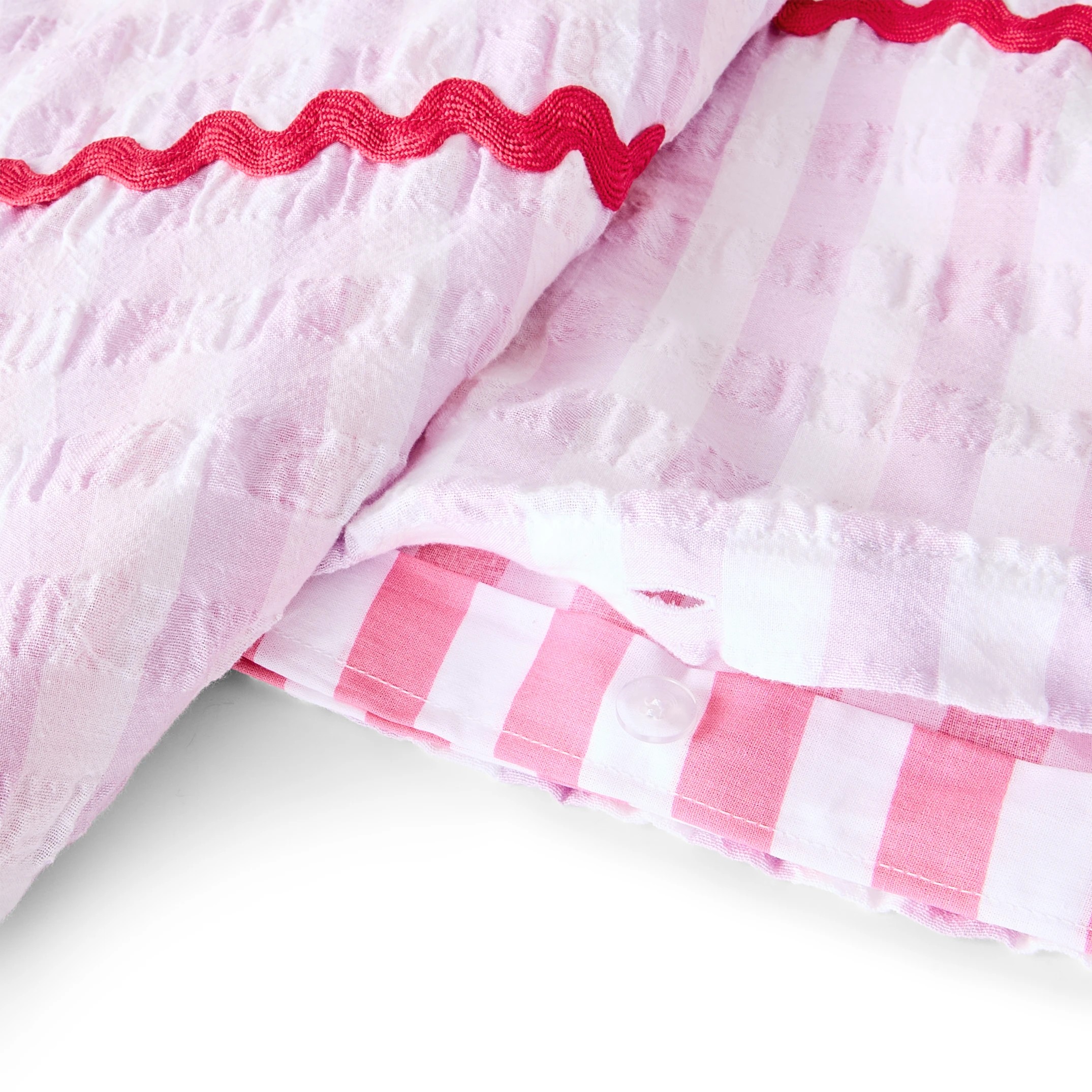 5 Ric Rac Cotton Reversible Quilt Cover Set - Double Bed, 5 of 8