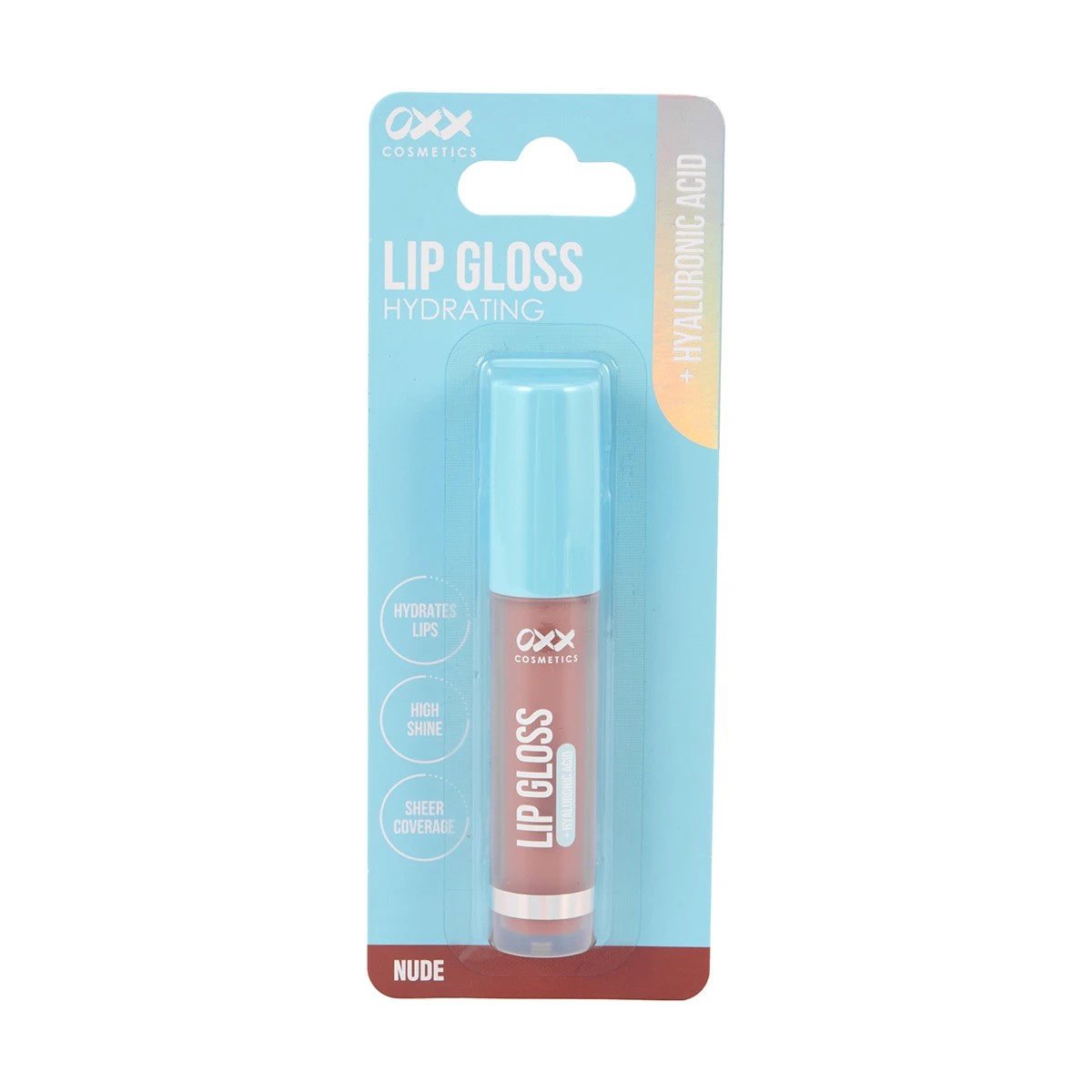 5 OXX Cosmetics Hydrating Lip Gloss - Nude, Hyaluronic Acid, 5 of 6