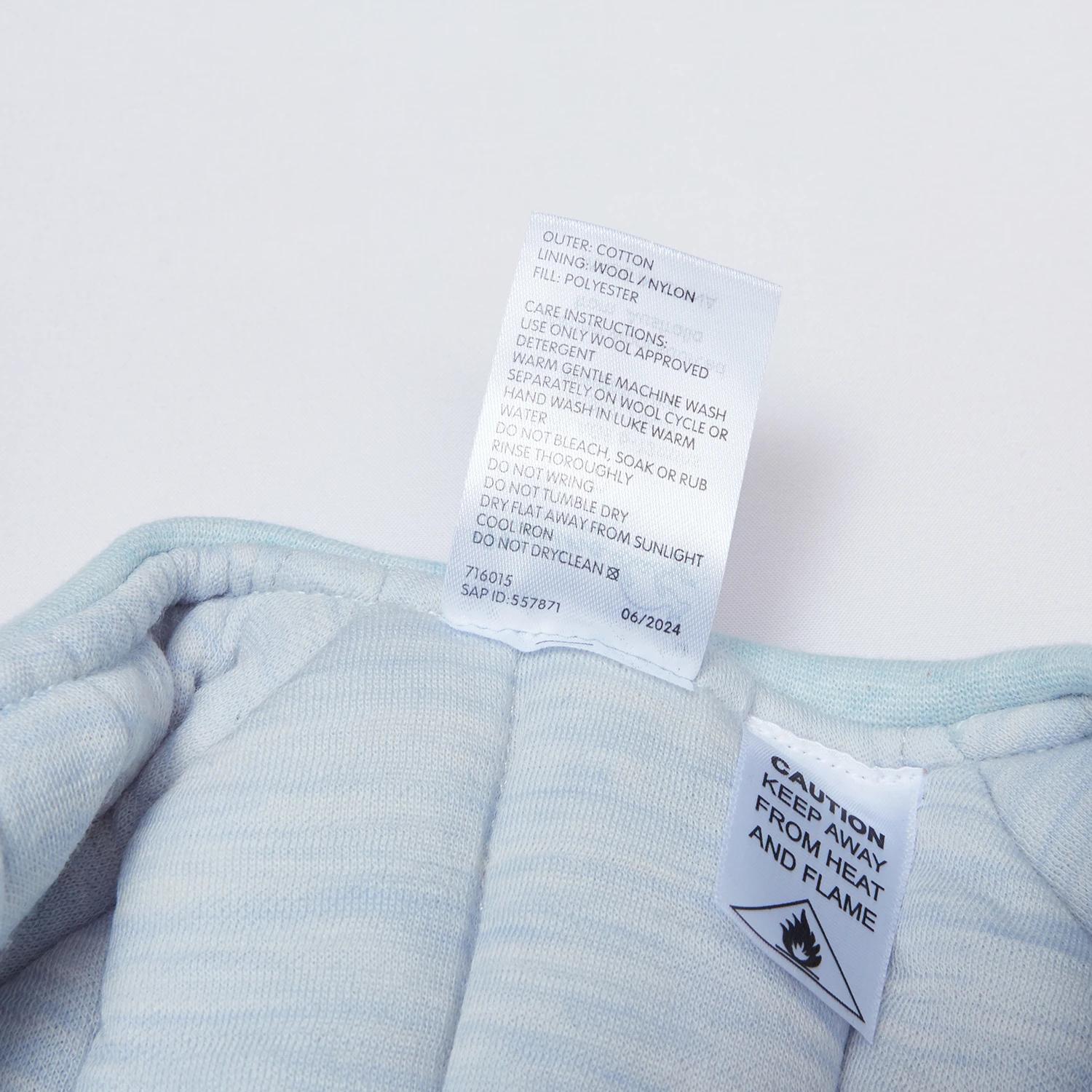 7 Merino Baby Australian Merino Wool Merino Blanket Sleeper Bluemarle BLUE MARLE, 7 of 9