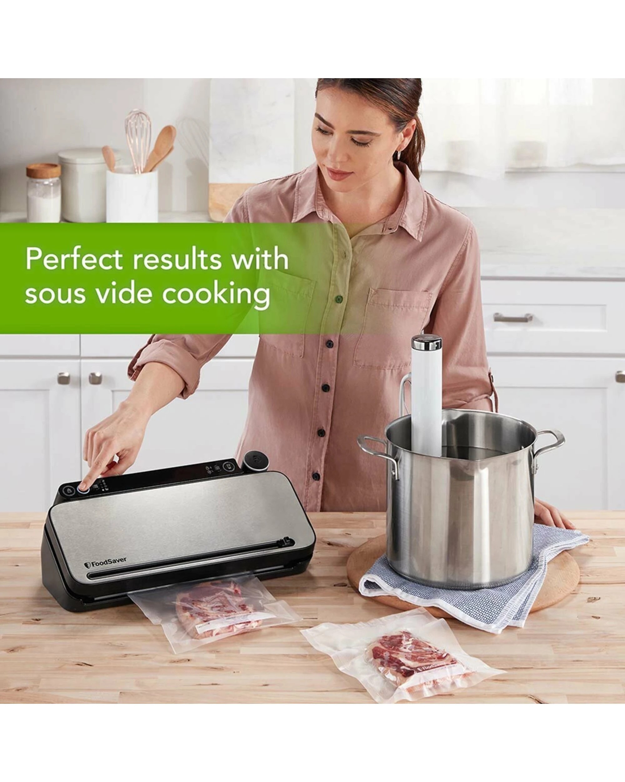 8 Foodsaver Controlled Multi-seal Vacuum Sealer VS3198, 8 of 10