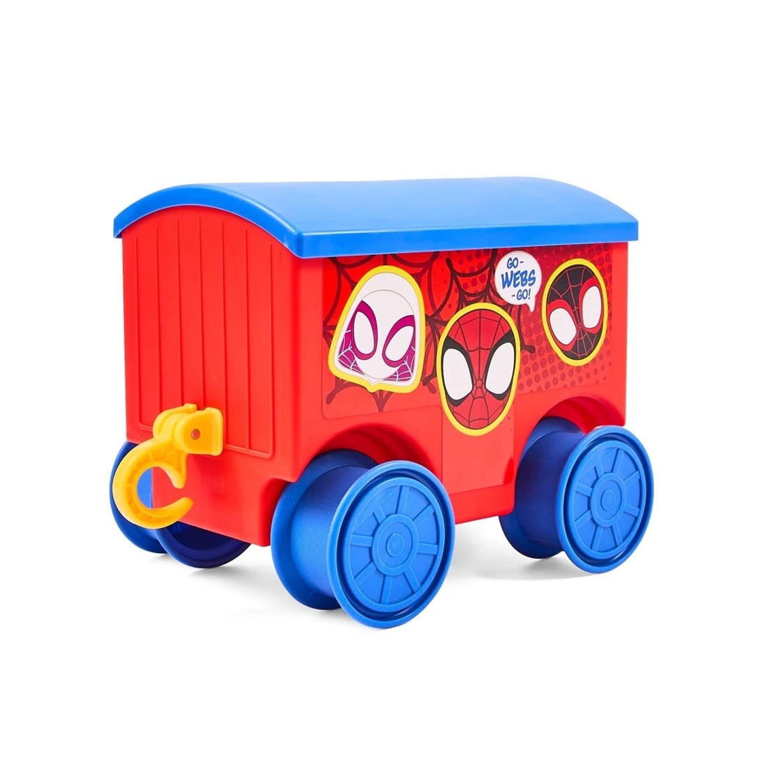 5 Kiddieland Disney Junior Marvel Spidey and His Amazing Friends Lights 'N' Sounds Spidey's Camper with Trailer, 5 of 10