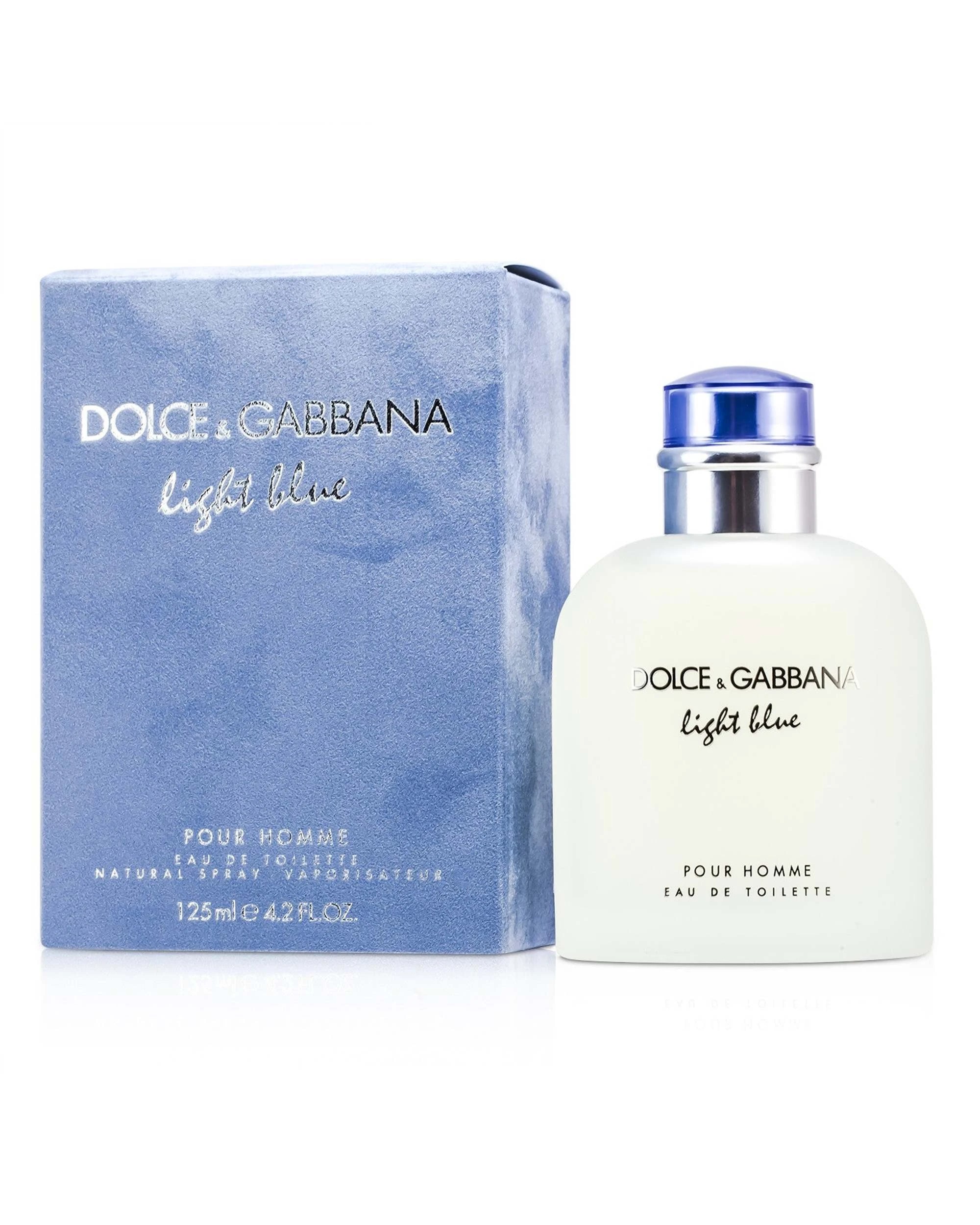 2 Dolce & Gabbana Homme Light Blue Eau De Toilette Spray 200ml/6.7oz, 2 of 4