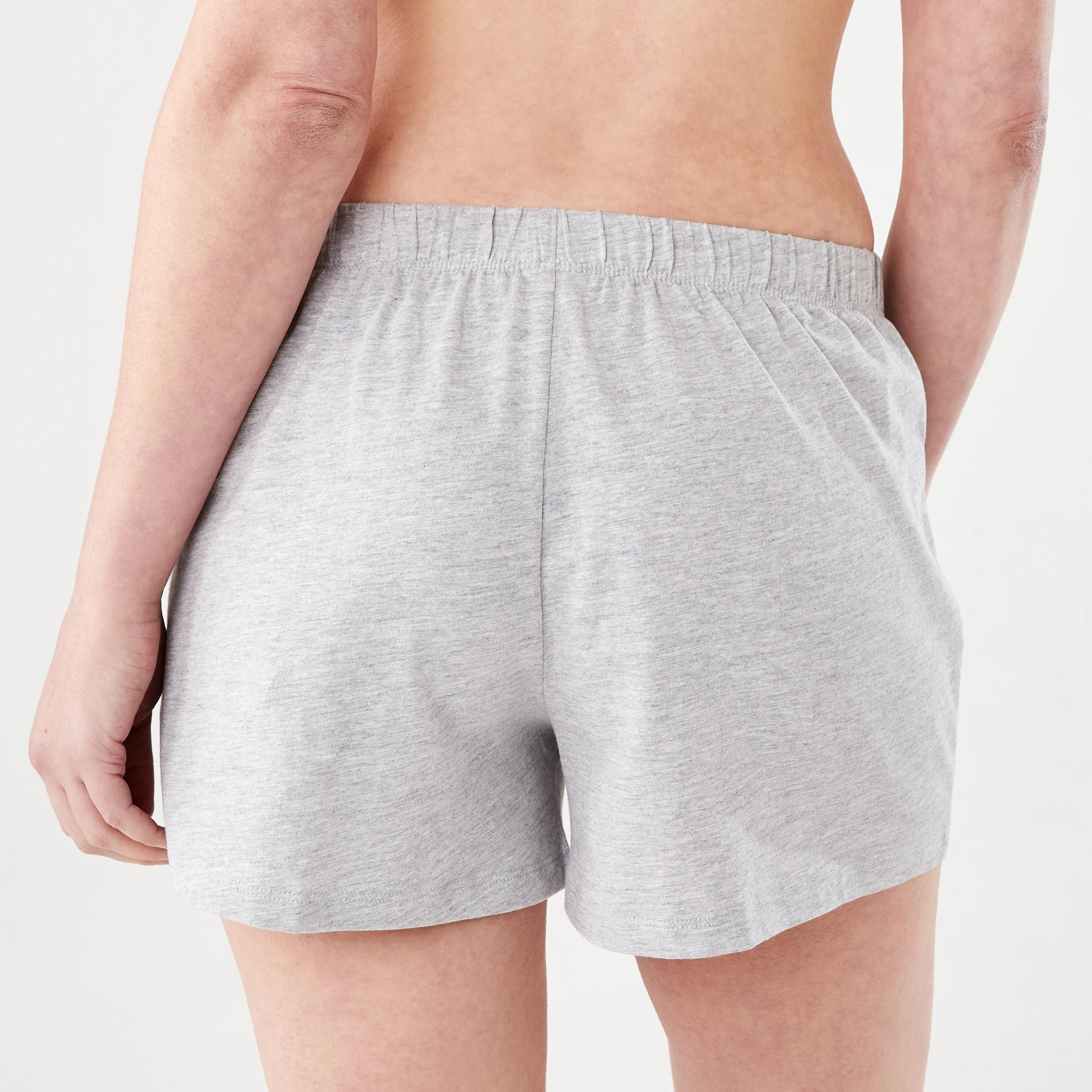 3 Knit Sleep Shorts SILVER MARLE, 3 of 5
