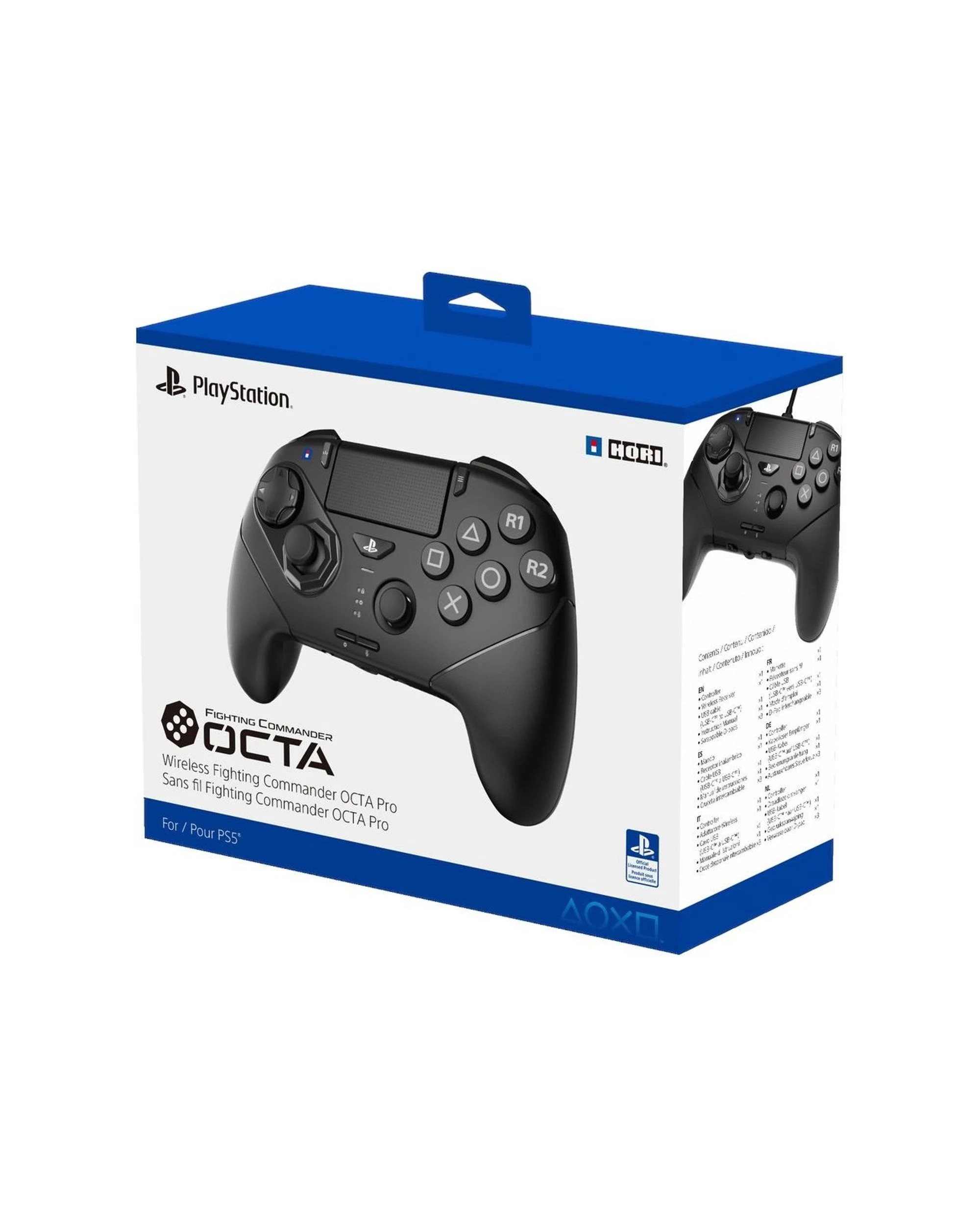 1 Hori Fighting Commander Octa Wireless Controller For Playstation 5, 1 of 5