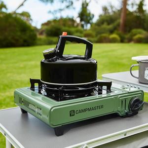 Electric Kettle Camping Gas Kettles 2L Whistling Kettle Stove Top