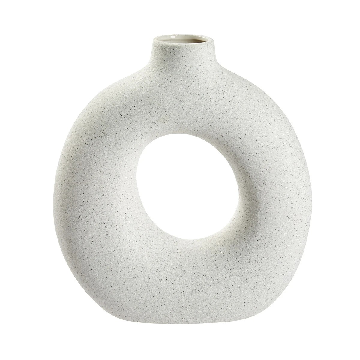 1 Large Circle Cut Out Vase, 1 of 7
