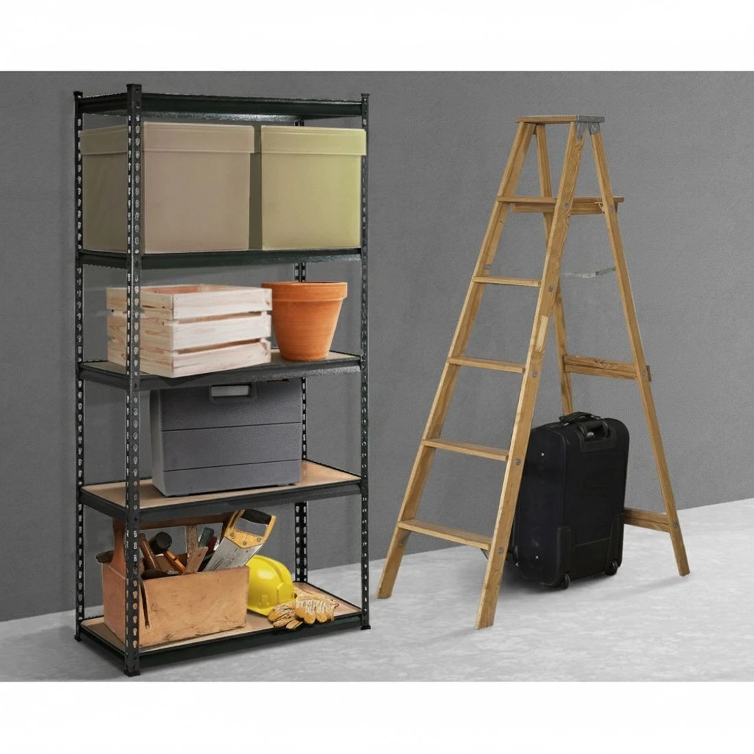2 Giantz 4x1.8M Garage Shelving Warehouse Rack Pallet Racking Storage - Multi, 2 of 4