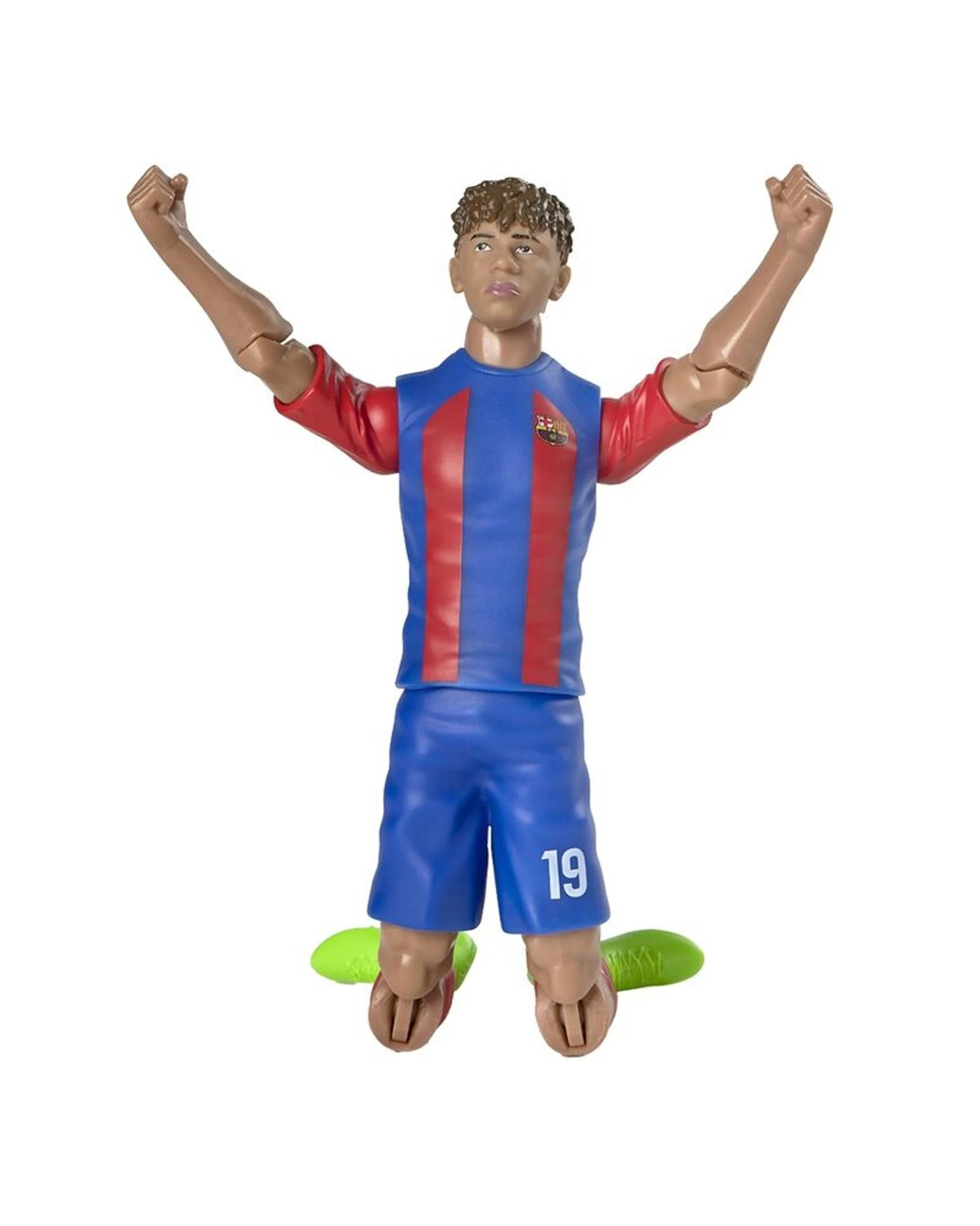 3 Banbo Soccer FC Barcelona Collectible Lamine Yamal Action Figure, 3 of 5