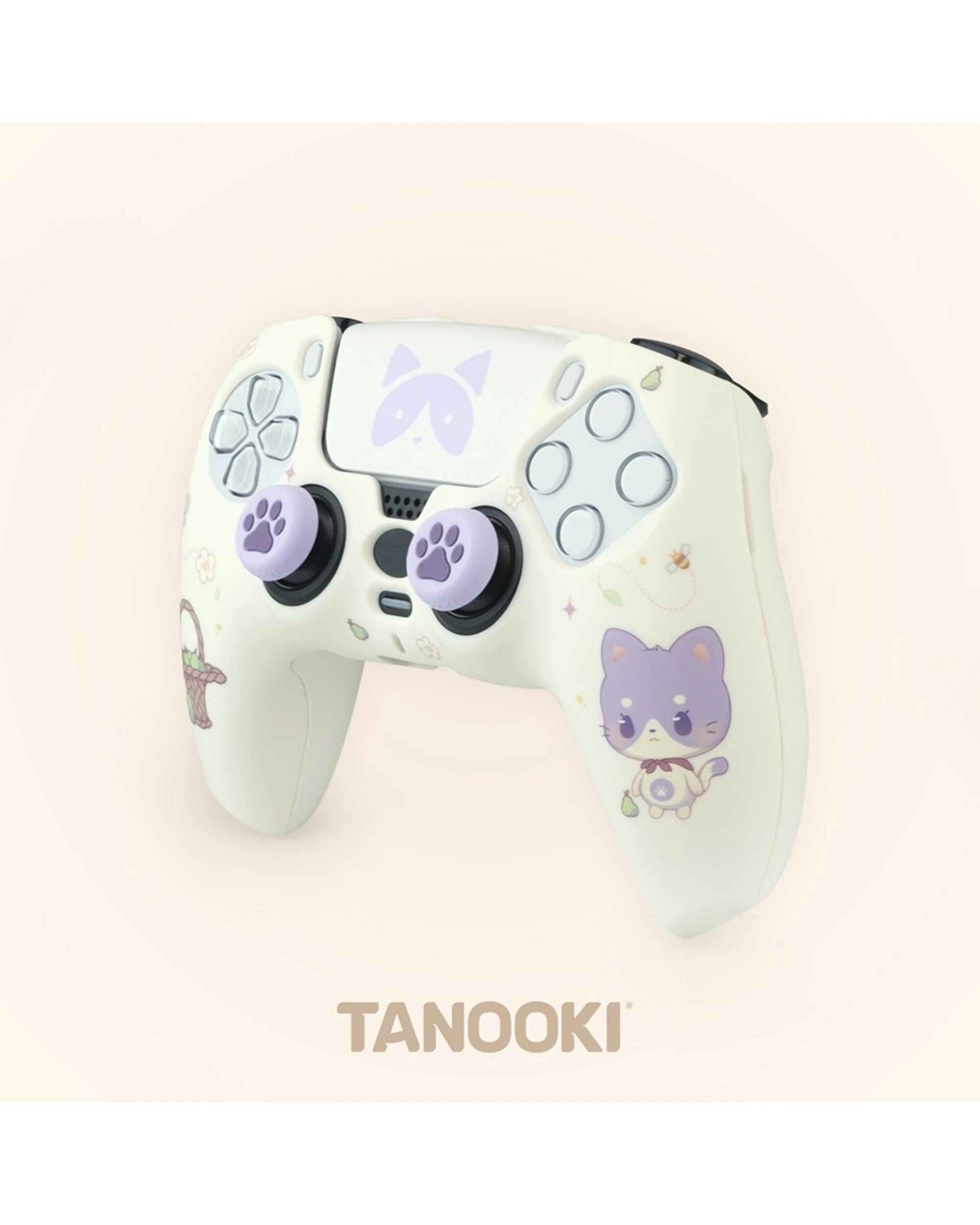 3 Maneki Tanooki Combo Pack for PlayStation 5 DualSense Controller, 3 of 5