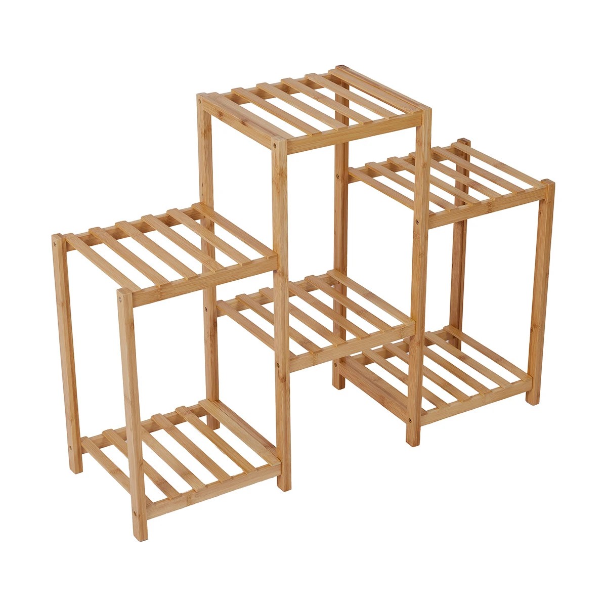 6 Bamboo Tier Plant Stand, 6 of 12