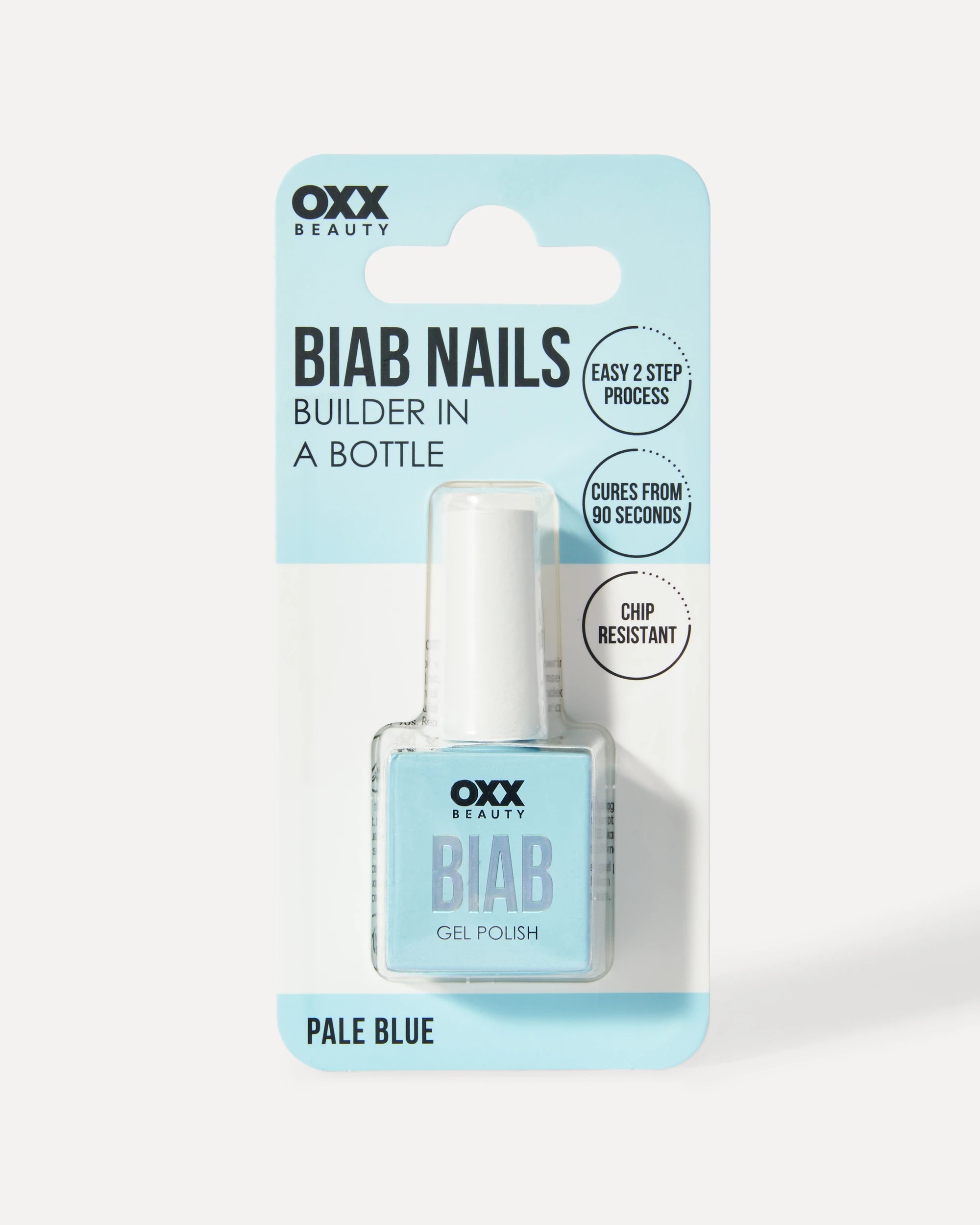 5 OXX Beauty BIAB Gel Nail Polish - Pale Blue, 5 of 6