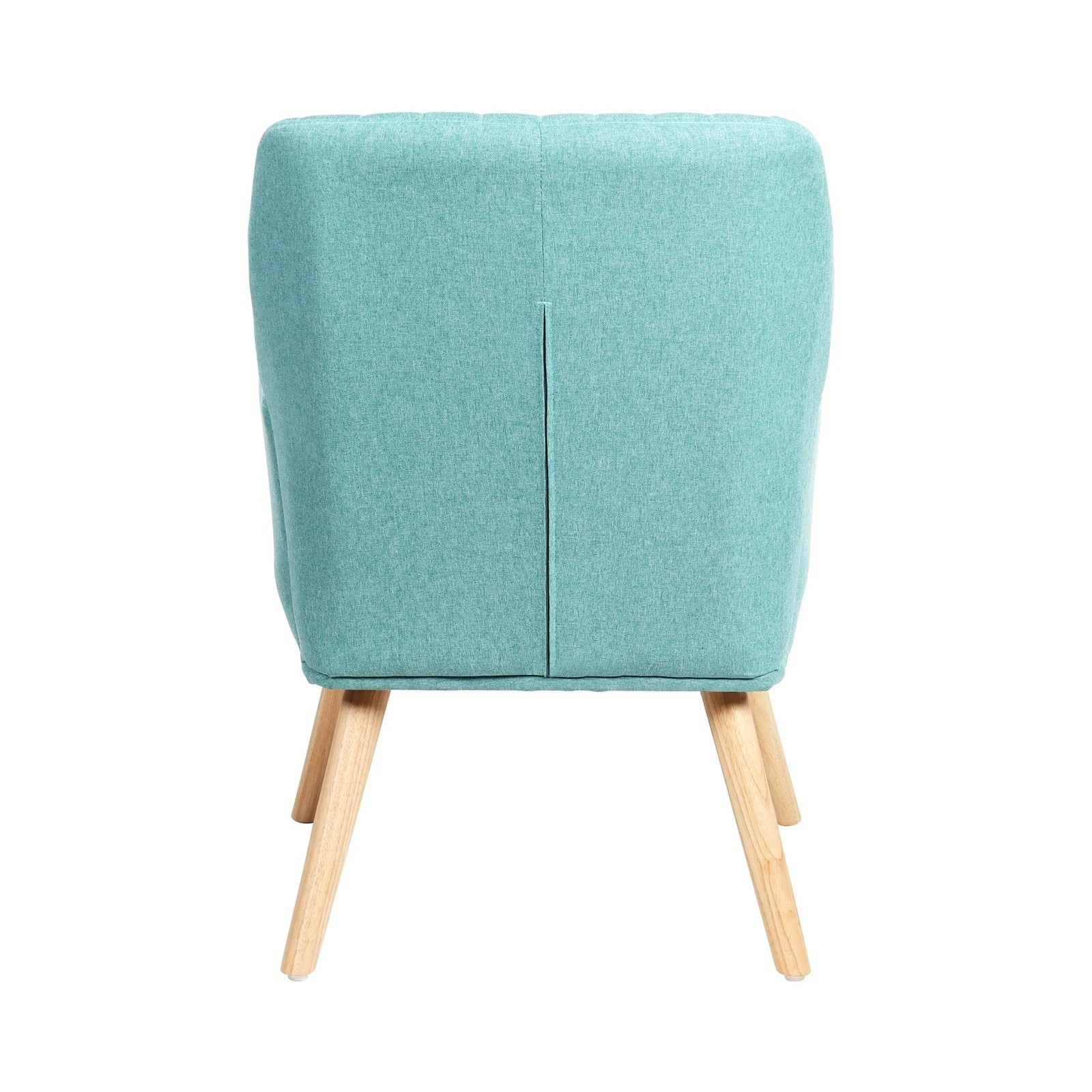 10 Oikiture 2x Armchair Lounge Sofa Chair Fabric Accent Chairs Couches - Blue, 10 of 10