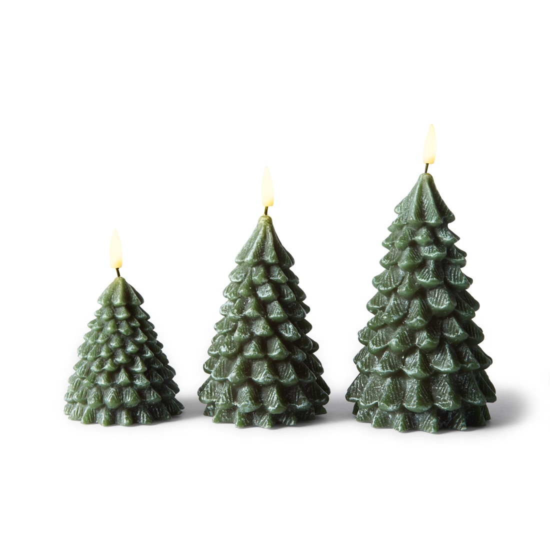 1 LED Christmas Tree Candle Set, 1 of 7