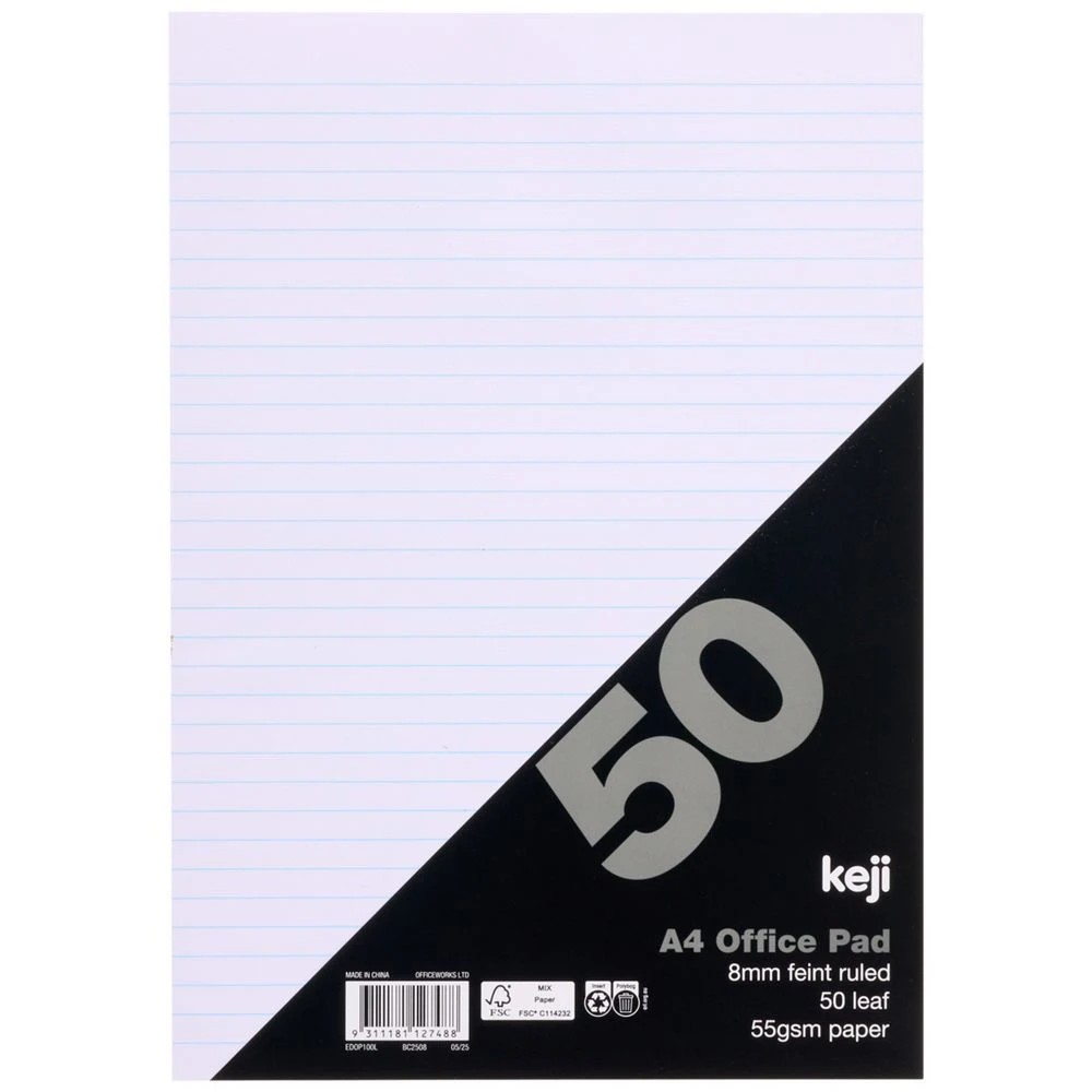 1 Keji A4 Office Pad 50 Leaf, 1 of 4