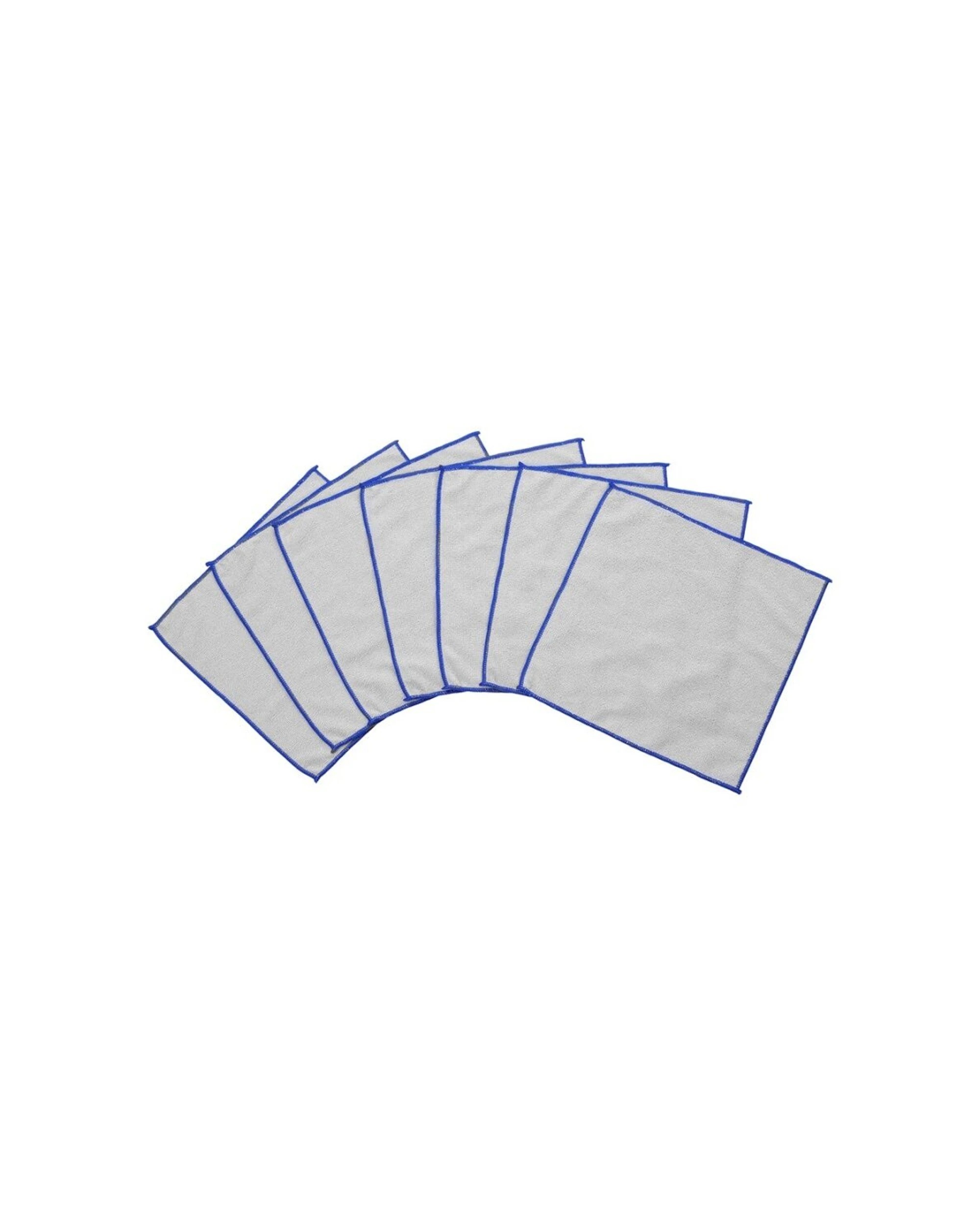 7 Boxsweden 3x 25pc Prime Microfibre Cloths Value Pack Cleaning 30x30cm - Multi, 7 of 7
