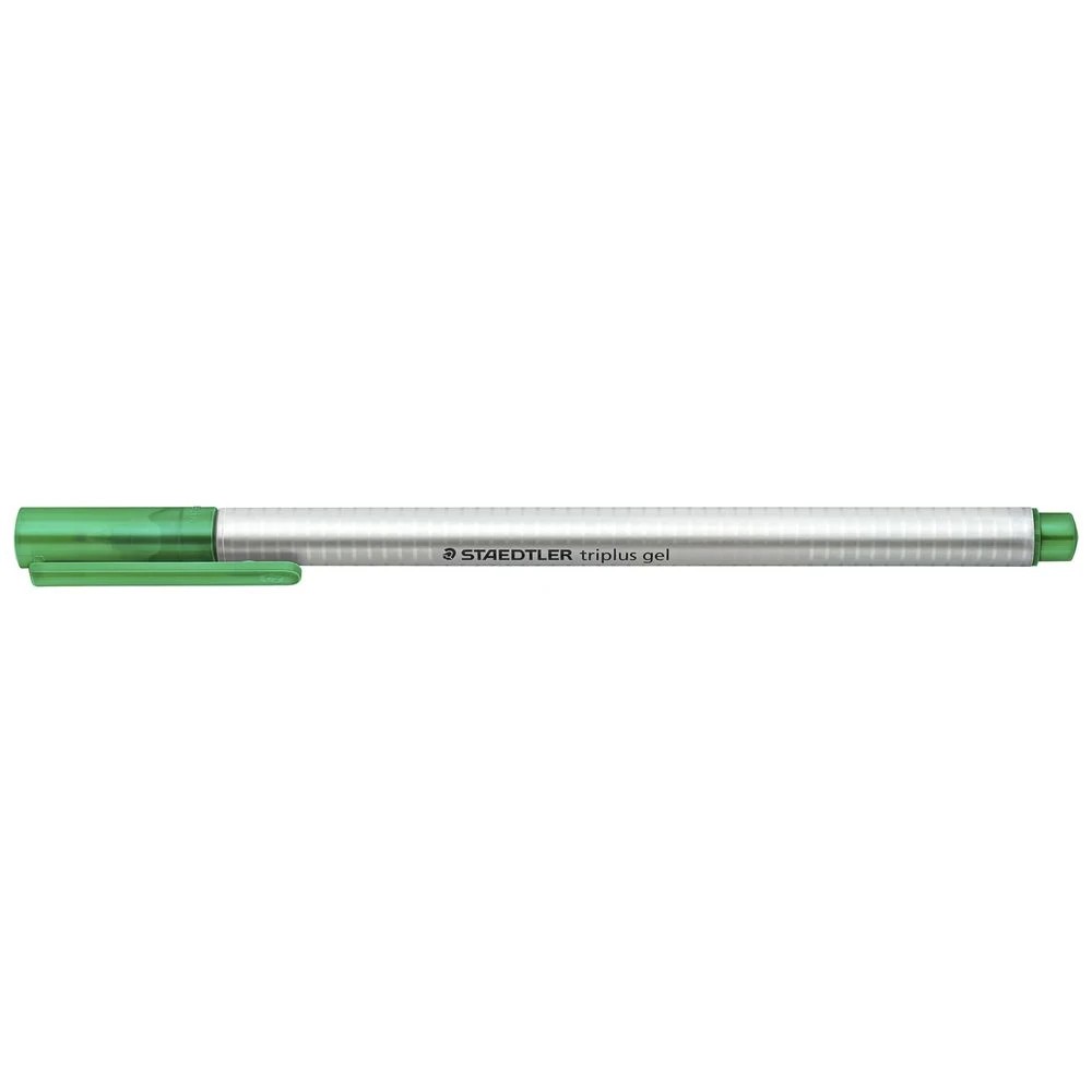2 Staedtler Triplus Gel Pen 0.7mm Green, 2 of 5